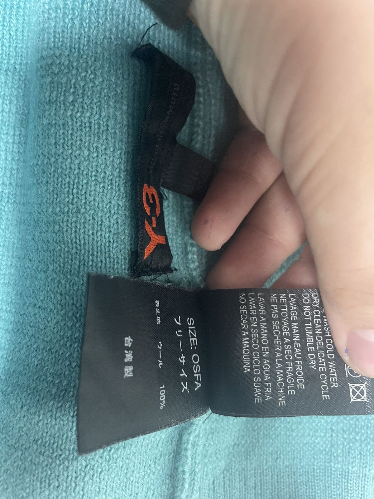 Adidas × Yohji Yamamoto Scarf from the designer Yohji Yamamoto Together with Adidas Size 36 - 8 Thumbnail