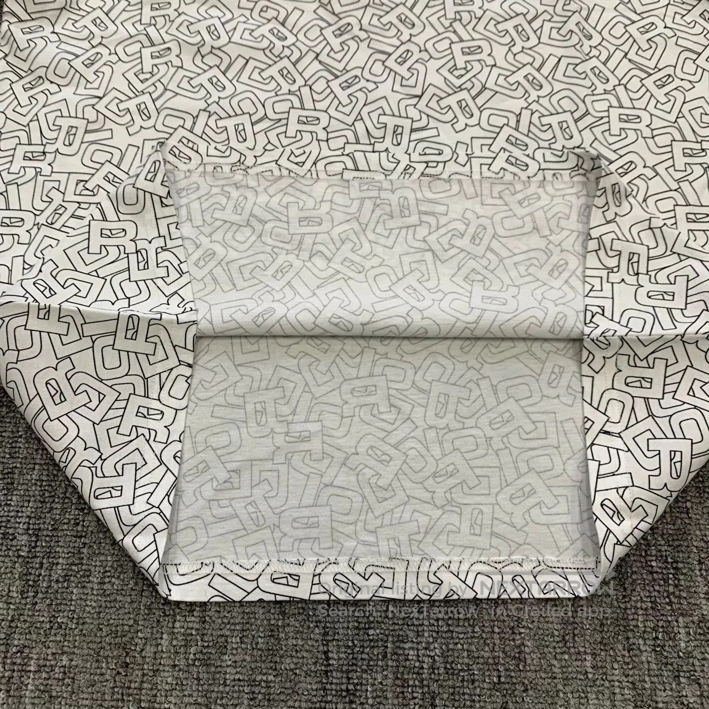 Dior White Short-Sleeve Patterned T-Shirt. Size US L / EU 52-54 / 3 - 7 Thumbnail