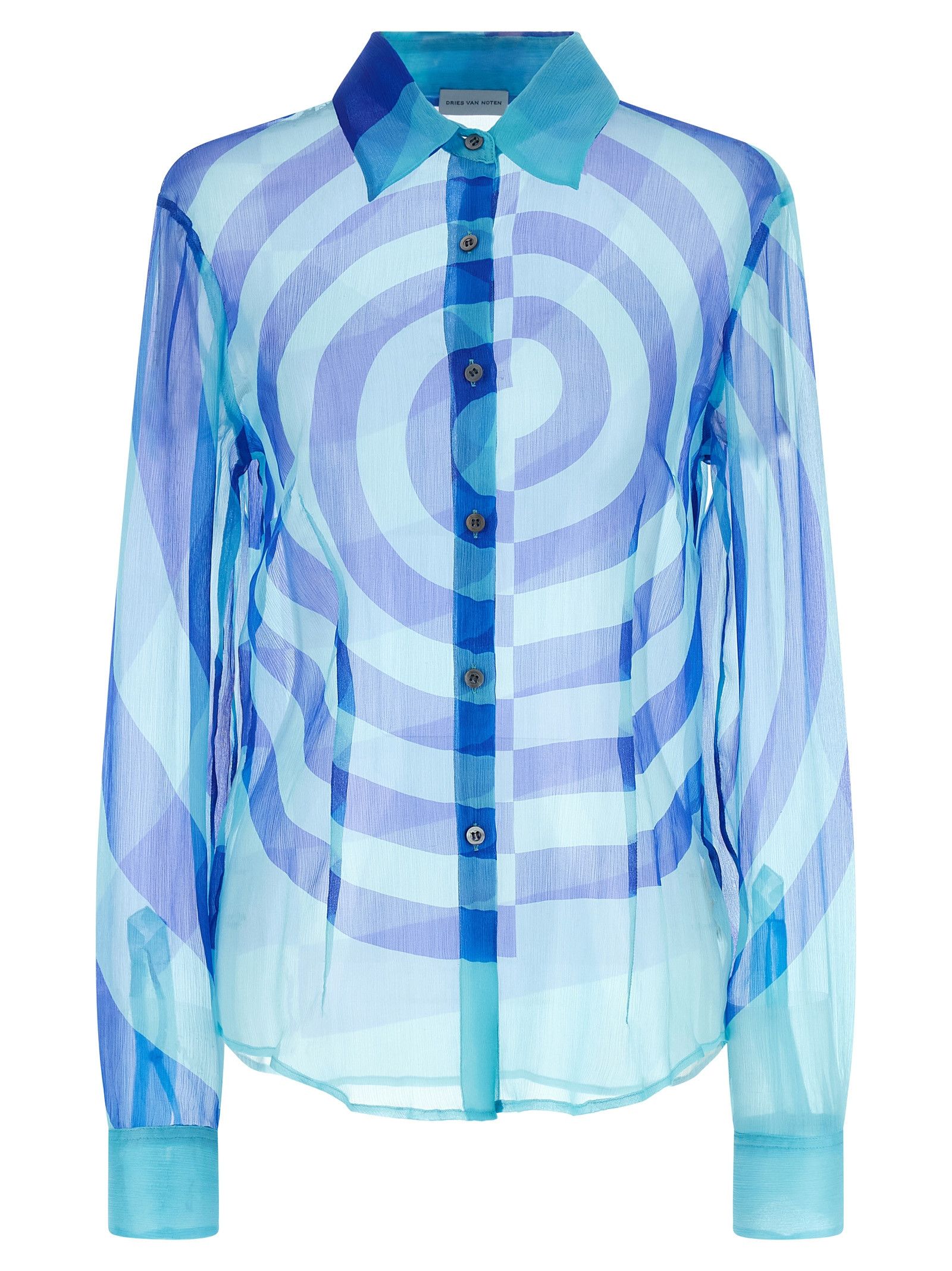 Dries Van Noten 'Cloudy' shirt Size S / US 4 / IT 40 - 1 Thumbnail