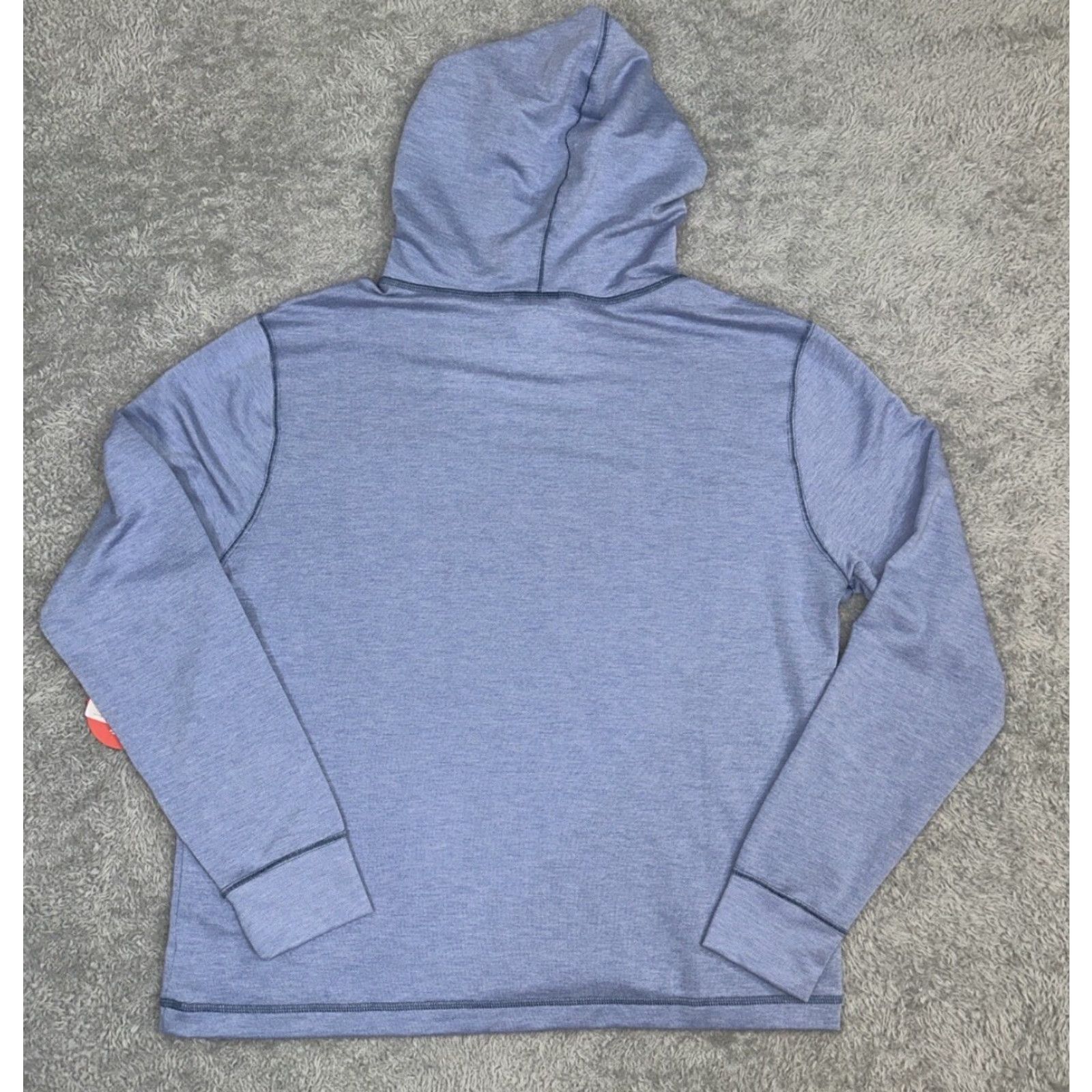 Vintage Toes On The Nose Woman’s Shirt Schooner Hoodie XL Sea Silk Surf Core Beach Sea Silk Surf Womens XL Blue Pullover Shirt Hoodie Beachwear Casual Size XL / US 12-14 / IT 48-50 - 2 Thumbnail