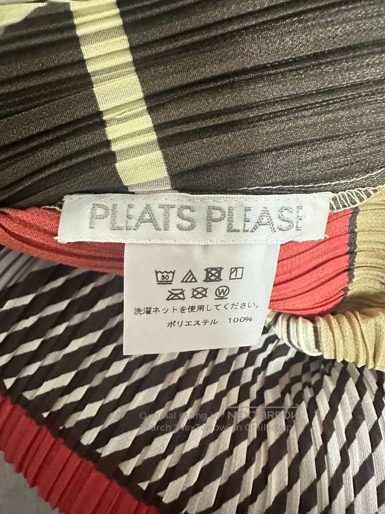 Issey Miyake Issey Miyake Color-block Pattern Dress Size M / US 6-8 / IT 42-44 - 5 Thumbnail