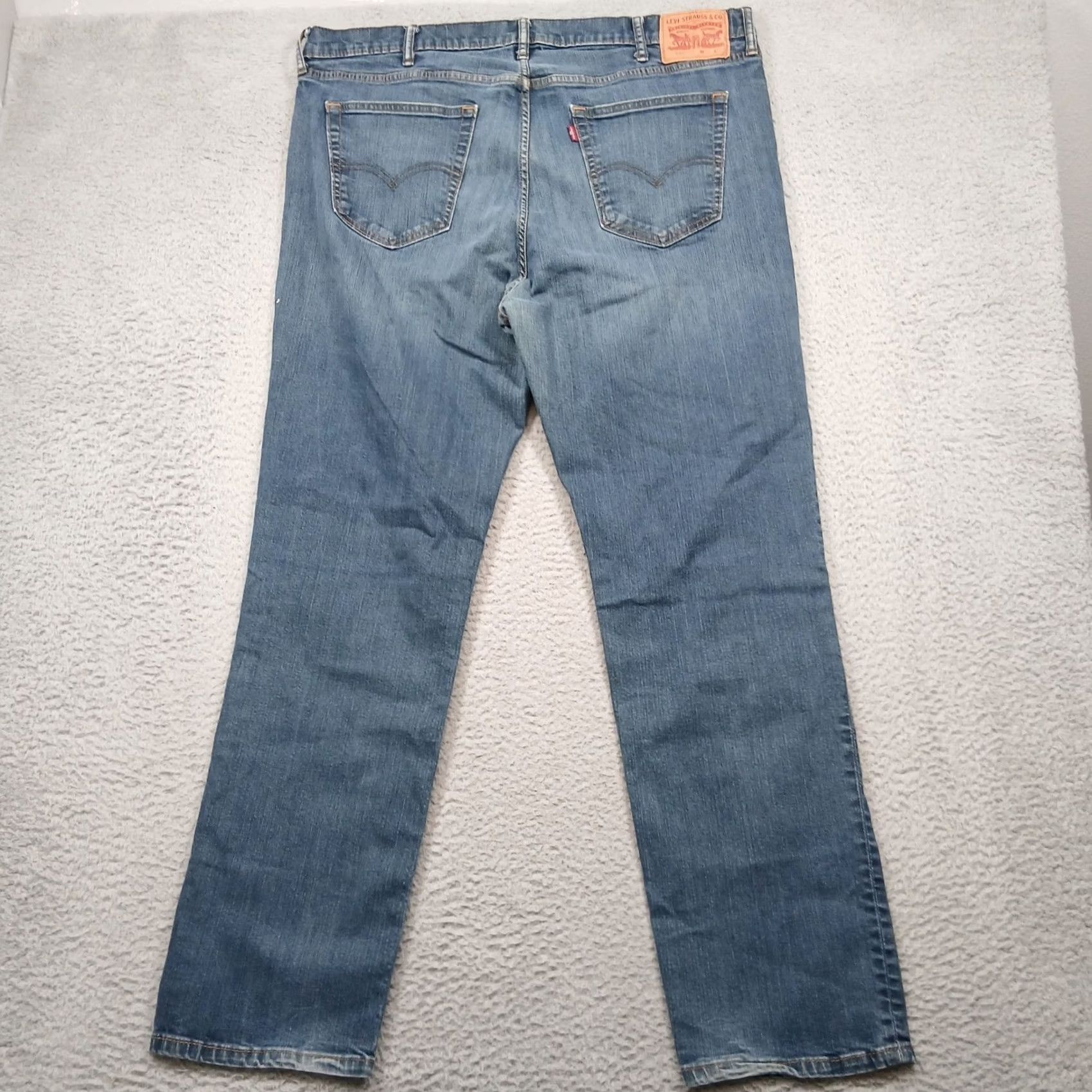 Levi's Levi's 541 Athletic Taper Jeans Mens 40 Regular 30 Inseam Medium Wash Denim Blue Stretch EUC Size US 40 / EU 56 - 3 Thumbnail
