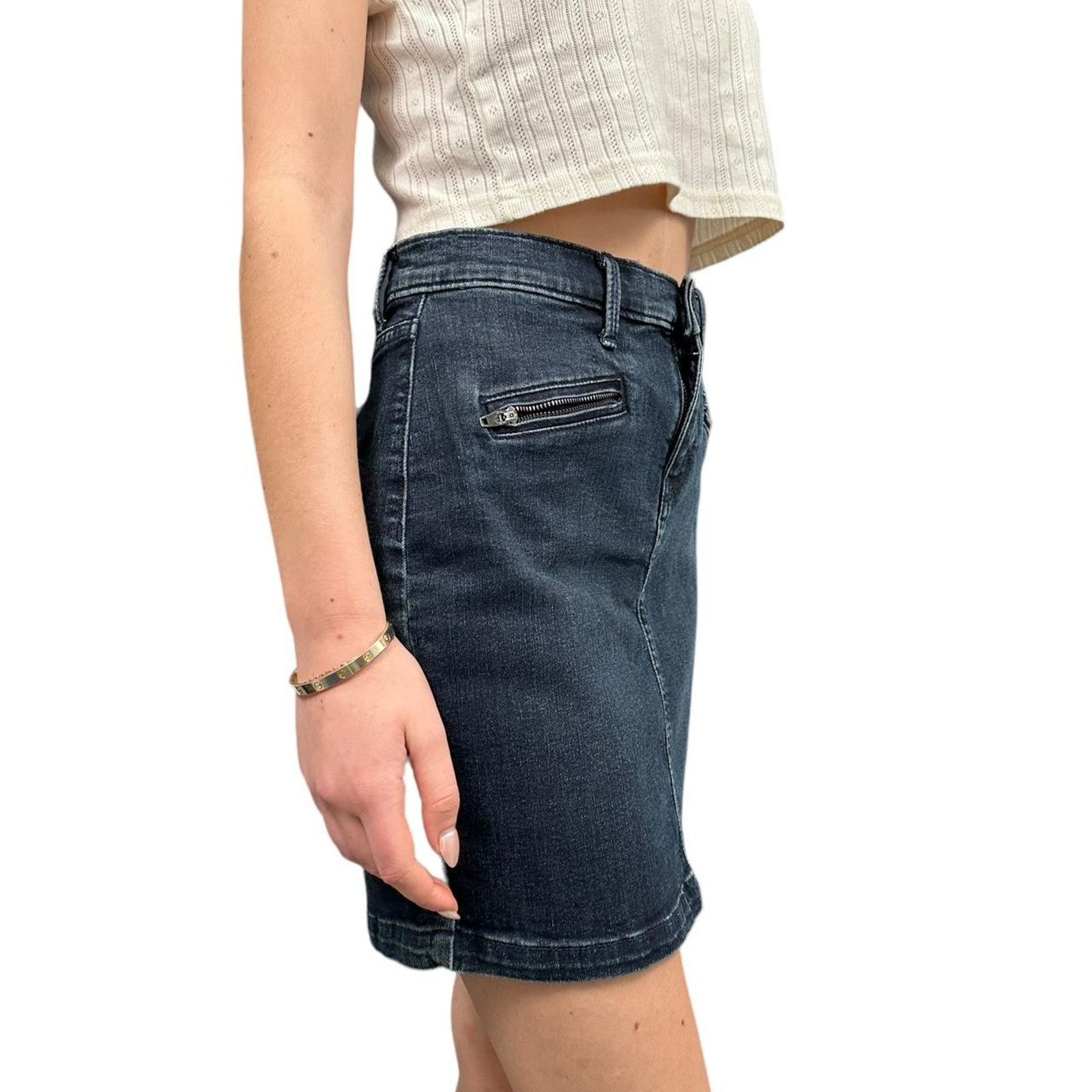 Banana Republic Denim skirt 30x16 Size 30" / US 8 / IT 44 - 2 Thumbnail