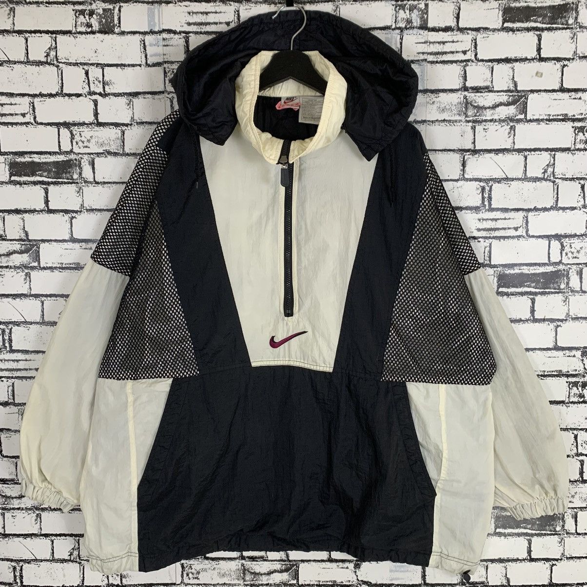 Nike Vintage Nike Swoosh Hoodie Jacket Size US L / EU 52-54 / 3 - 1 Thumbnail