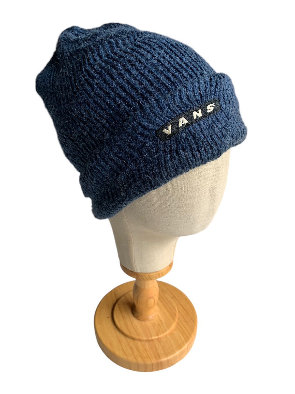 Vans × Vintage Vintage Vans Winter Sessions wool Rare Hairy Beanie Hats Size ONE SIZE - 4 Thumbnail