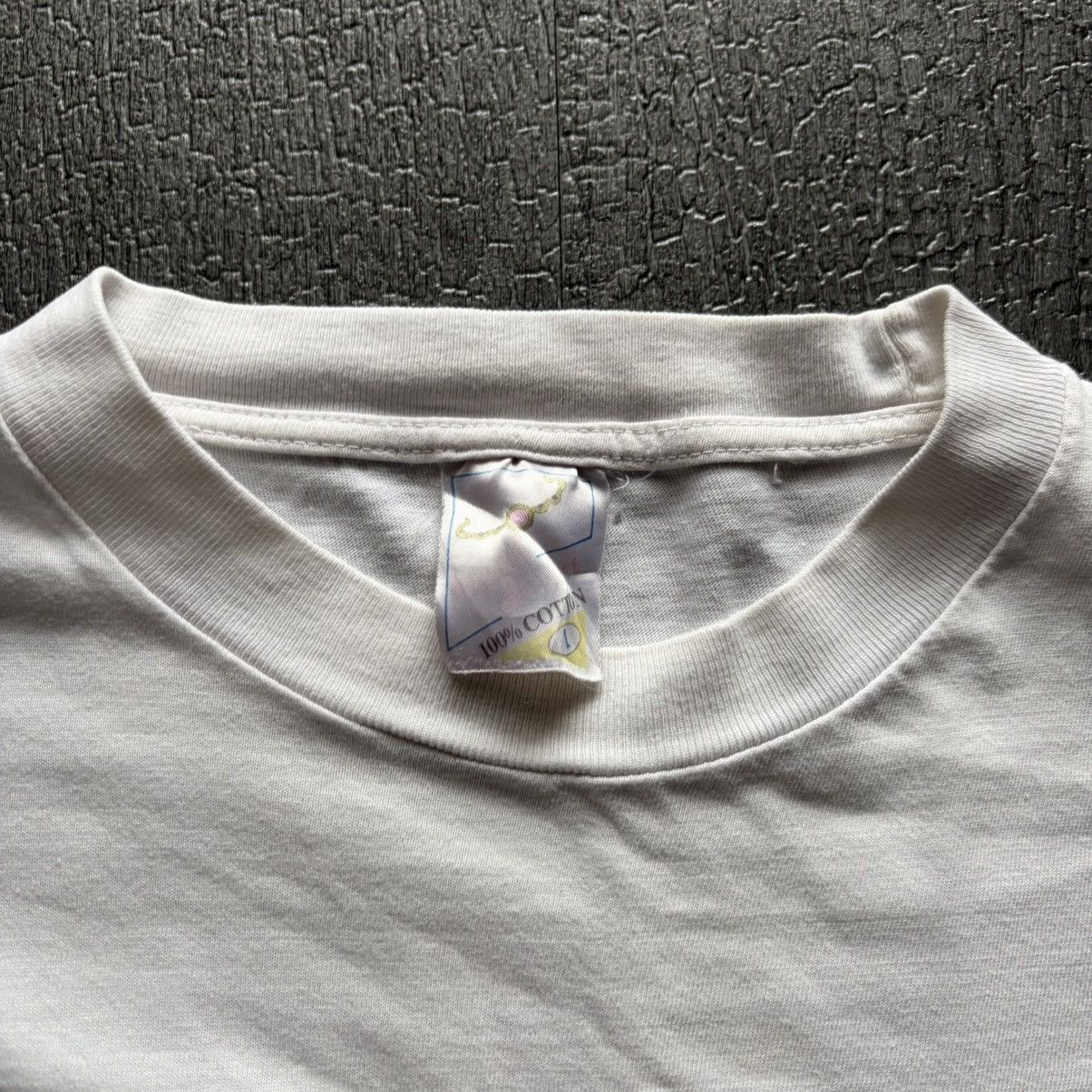 Vintage 90s Vintage Chanel Embroidered Tee Size US XL / EU 56 / 4 - 3 Thumbnail