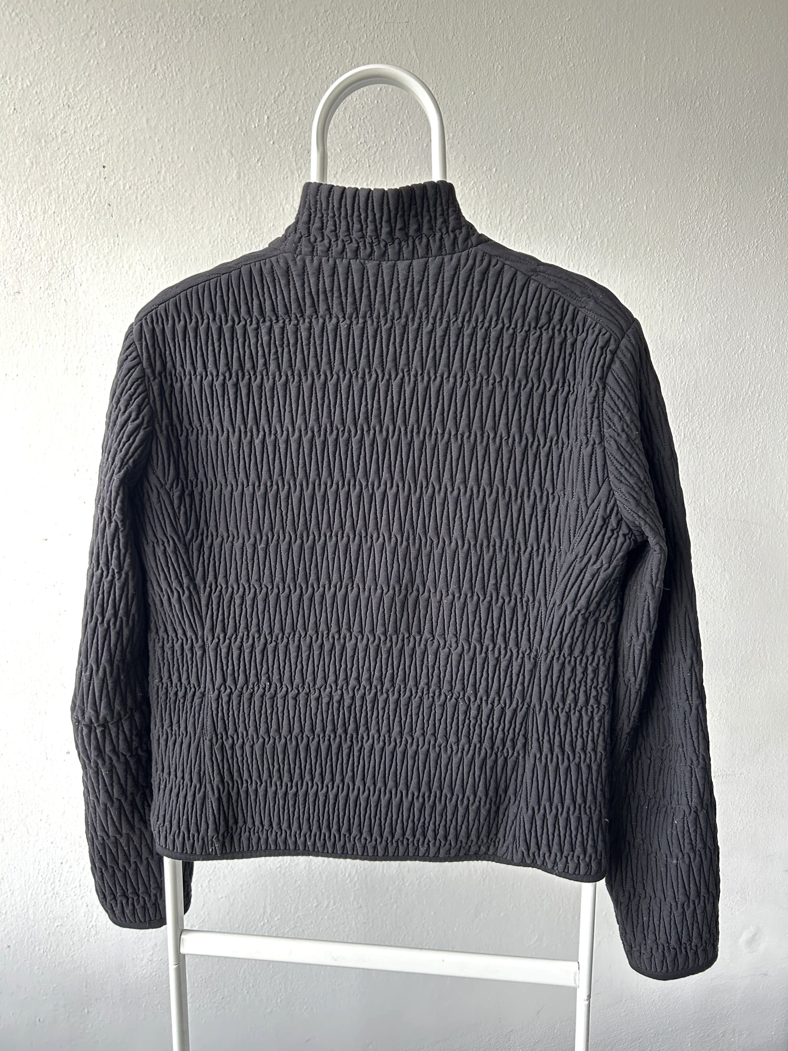 Prada Archive AW2011 Prada pleated full zip sweatshirt Size L / US 10 / IT 46 - 3 Thumbnail