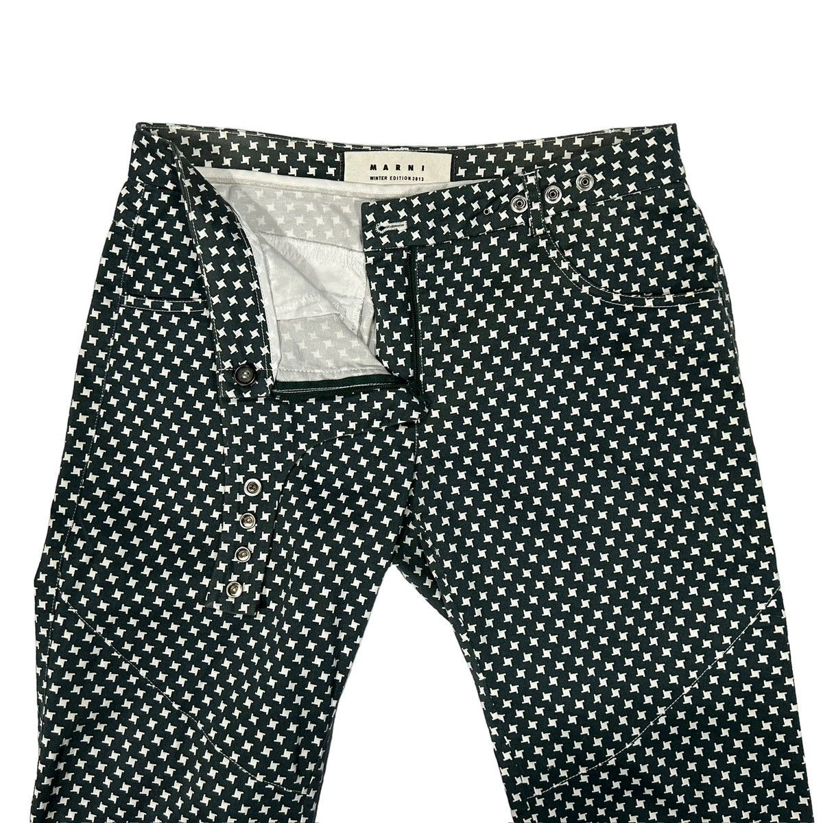 Marni FW13 Star Pattern Pants Size 28" / US 6 / IT 42 - 5 Thumbnail