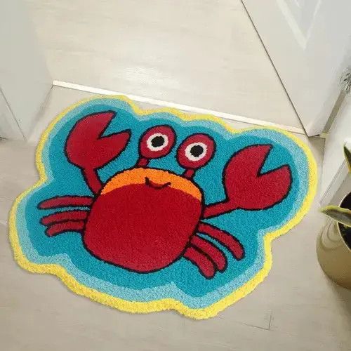 Other Plush Crab Rug Size ONE SIZE - 2 Thumbnail