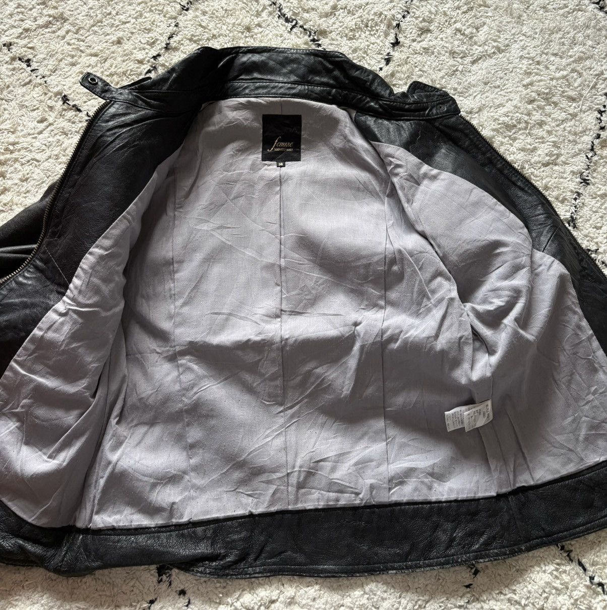 Tornado Mart Tornado mart leather zipper jacket Size US S / EU 44-46 / 1 - 19 Thumbnail