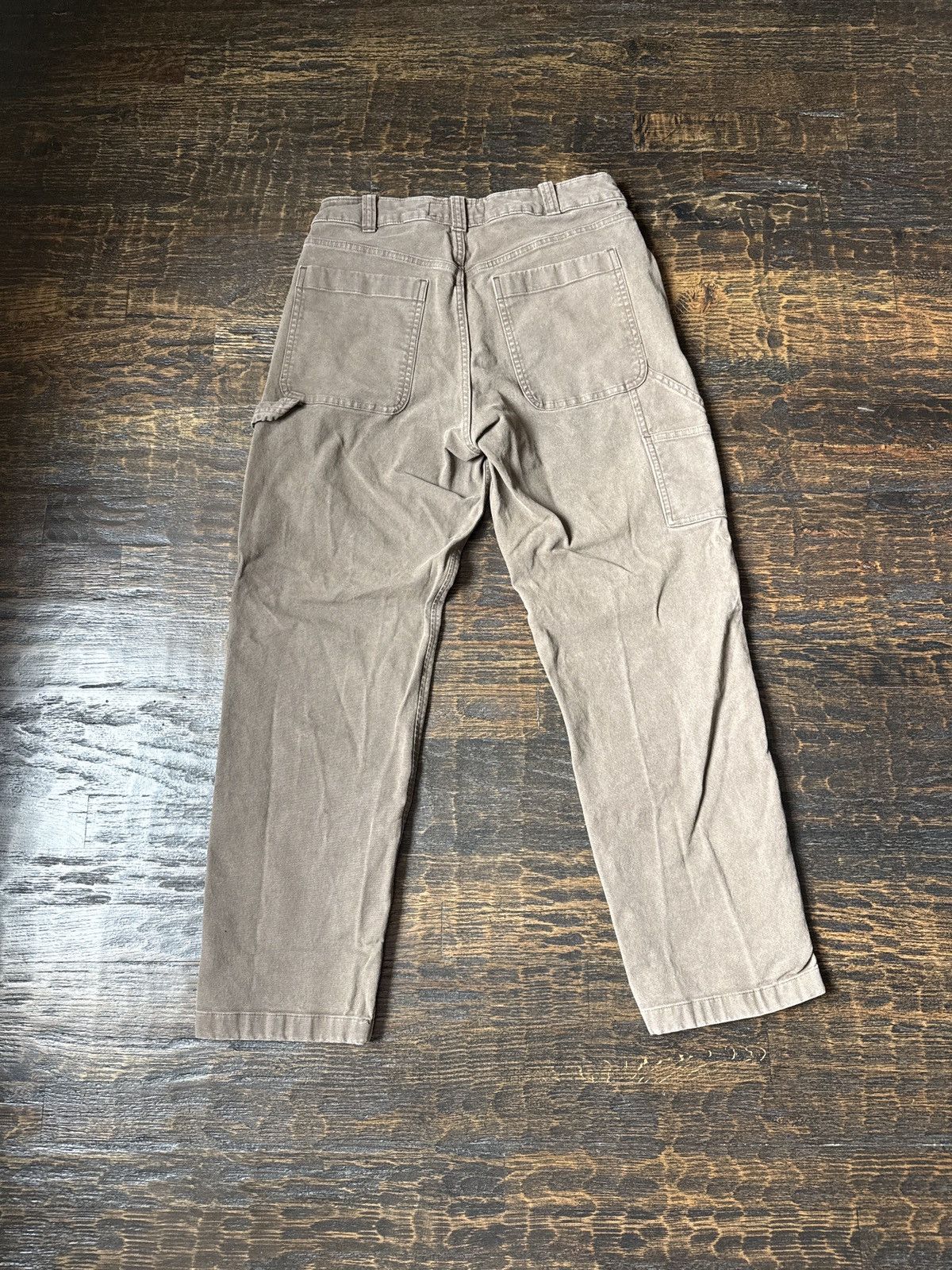 Abercrombie & Fitch Abercrombie Workwear Brown Straight Leg Pants Size US 29 - 2 Thumbnail