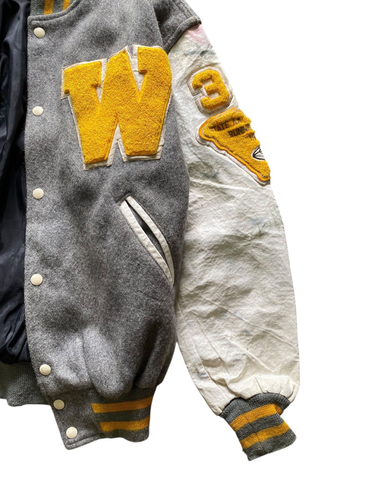NEFF Vintage NEFF Varsity Jacket Size US L / EU 52-54 / 3 - 4 Thumbnail