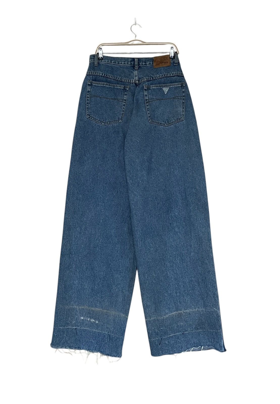 Guess × Vintage Vintage Brand Guess Made In Usa Jeans 1990s Size US 33 - 2 Thumbnail