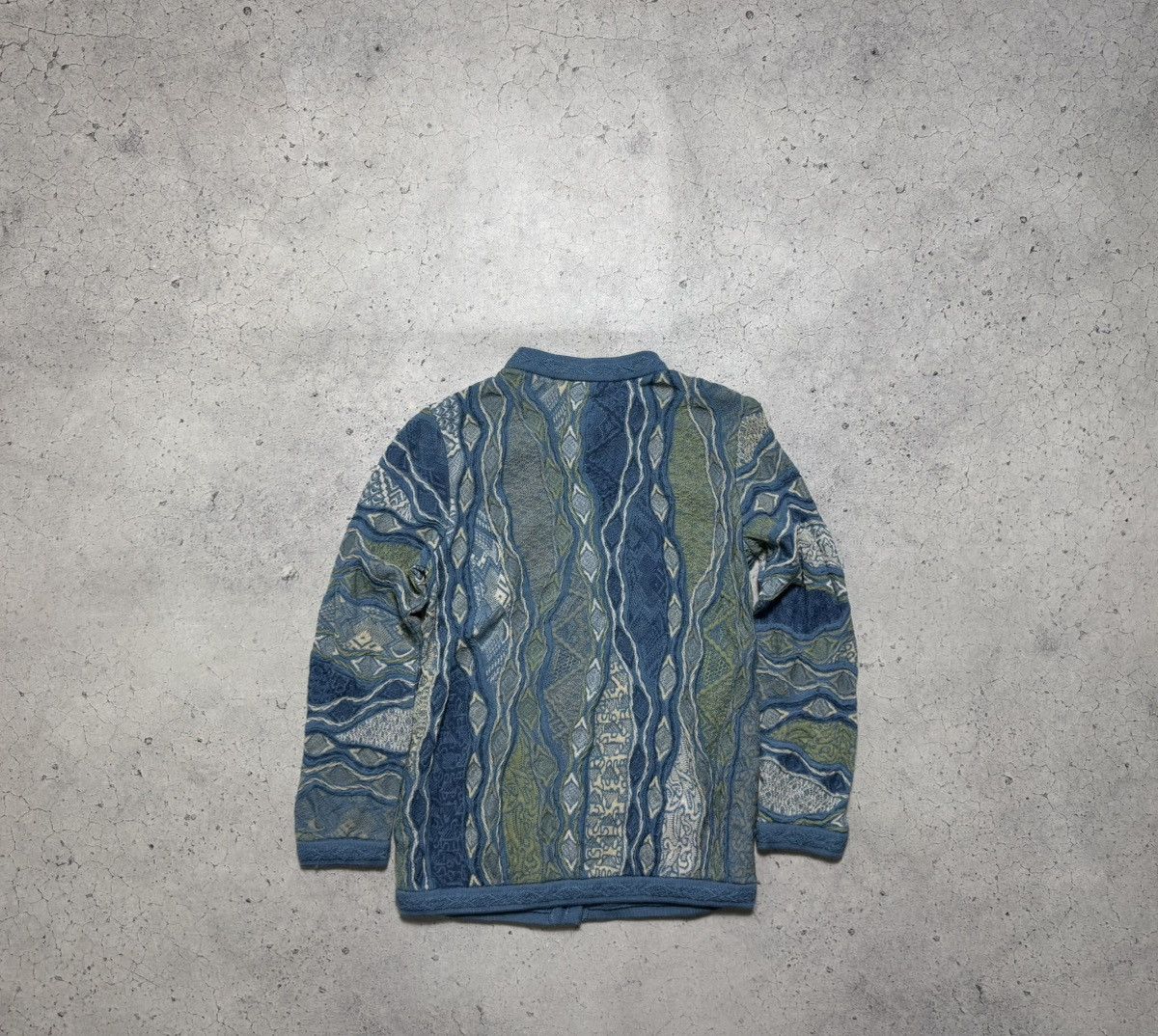 Coogi Coogi Australia Men’s Wool 3D Sweater Cardigan Size S Size US S / EU 44-46 / 1 - 10 Thumbnail