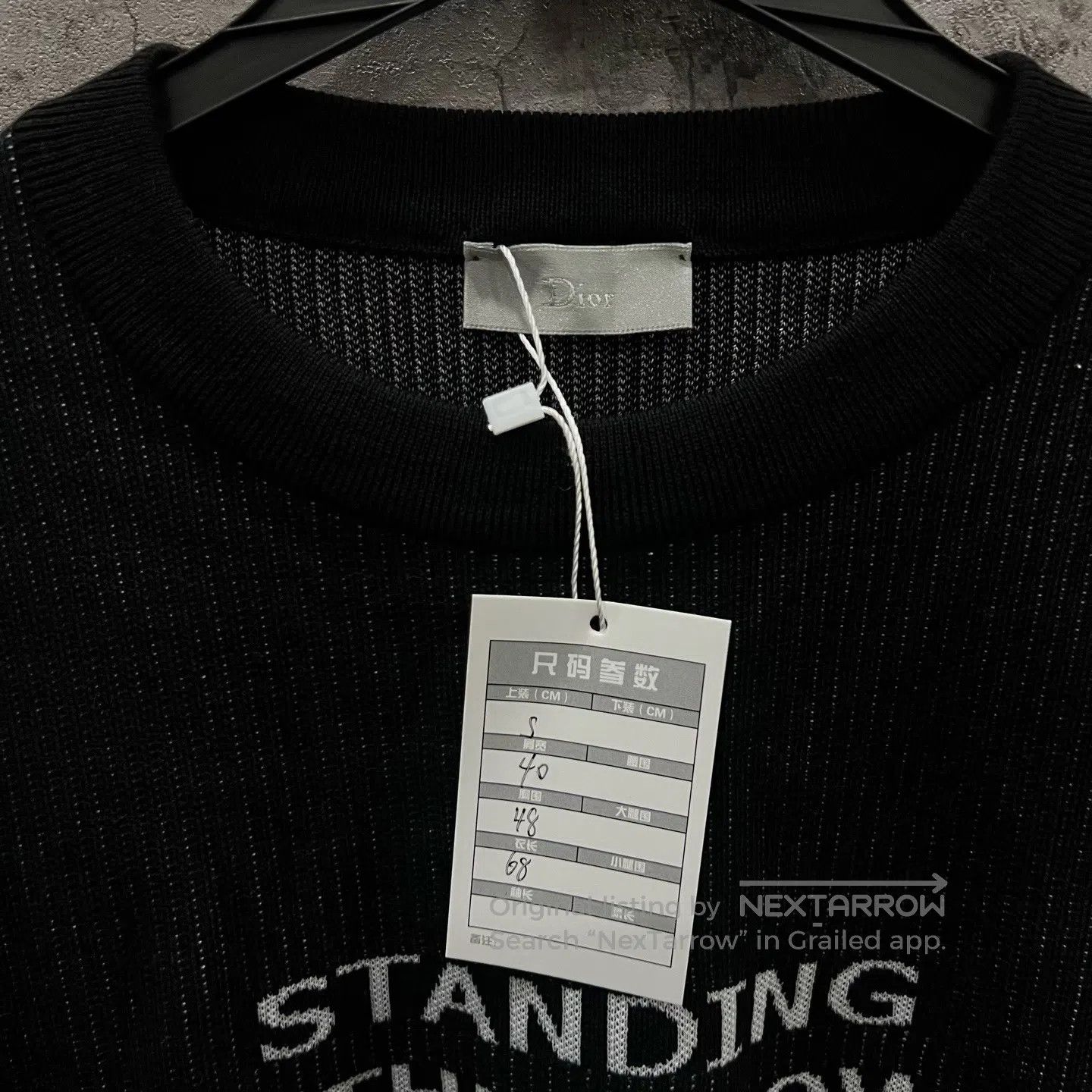 Dior Dior Slogan Knit Sweater| Size US S / EU 44-46 / 1 - 4 Thumbnail
