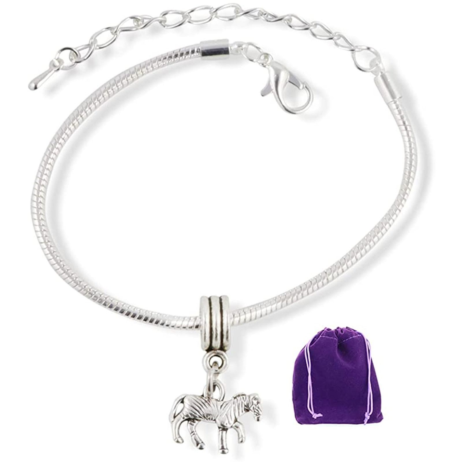 & Other Stories Zebra Charm Bracelet - Animal Charm Size ONE SIZE - 1 Thumbnail