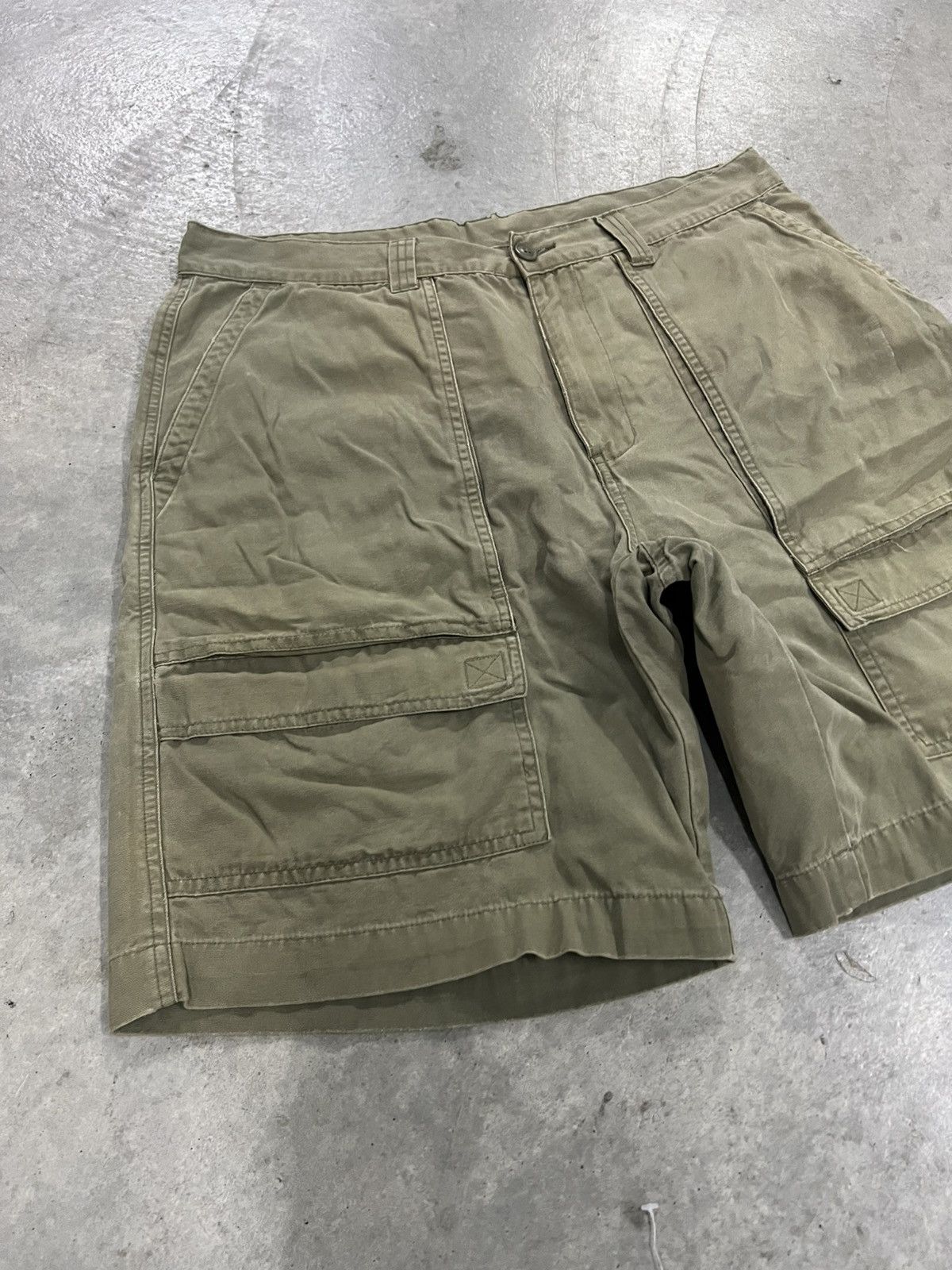 Other GREEN FADED SHORT CARGO PANT Size US 33 - 4 Thumbnail