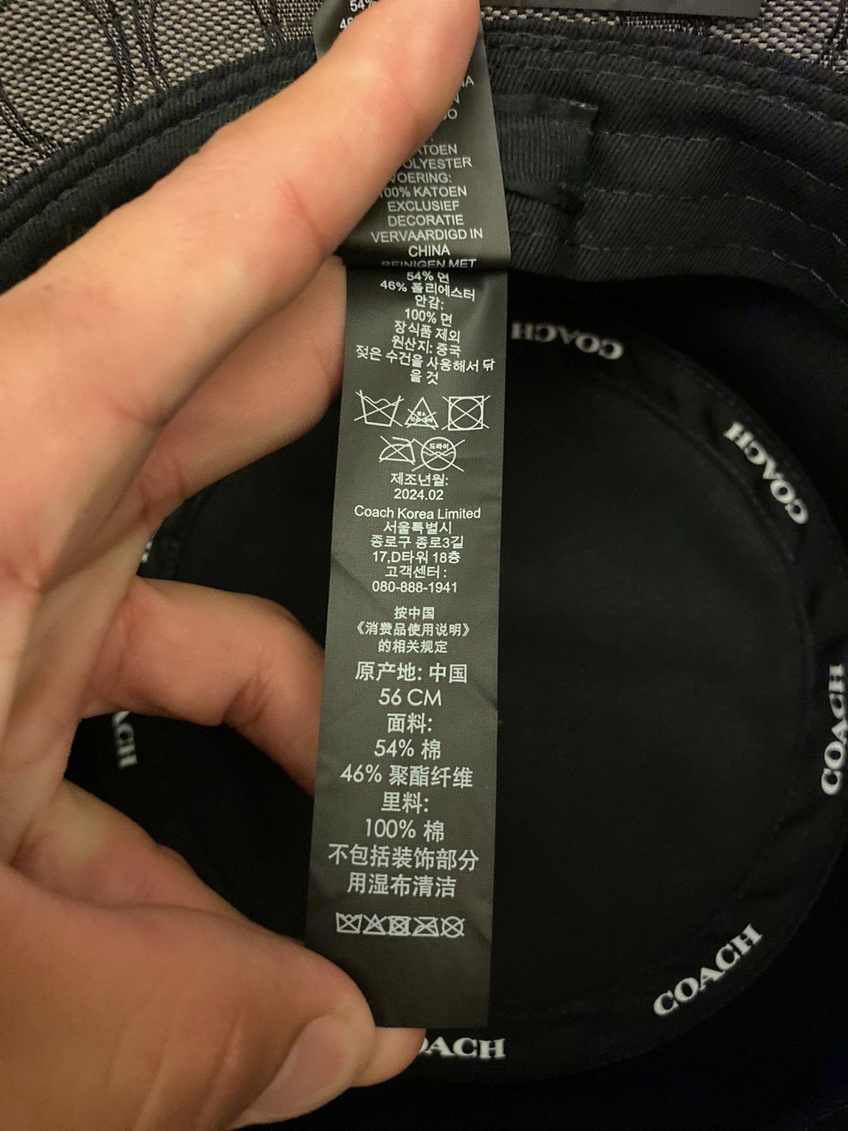 Coach × Vintage Coach bucket hat Size ONE SIZE - 8 Thumbnail