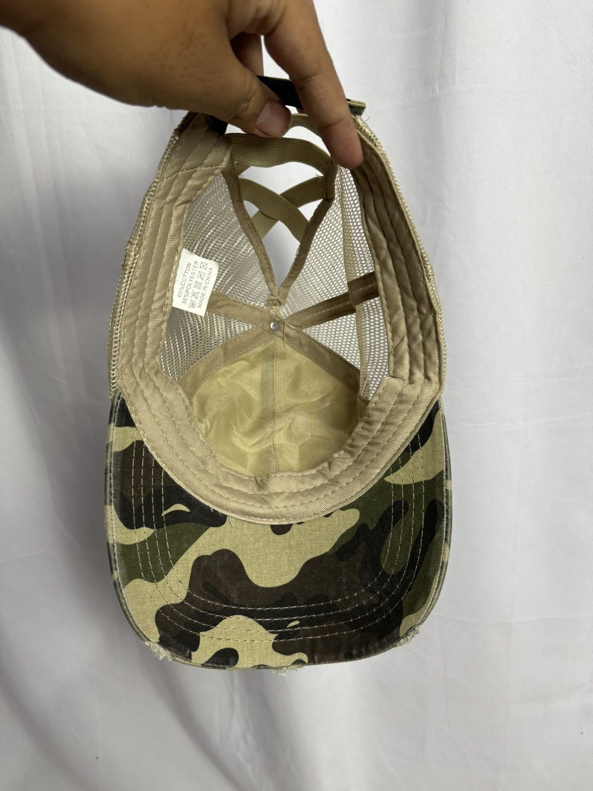 Hysteric Glamour × Japanese Brand × PPFM Trucker Hats State Of Mind Distressed Size ONE SIZE - 6 Thumbnail
