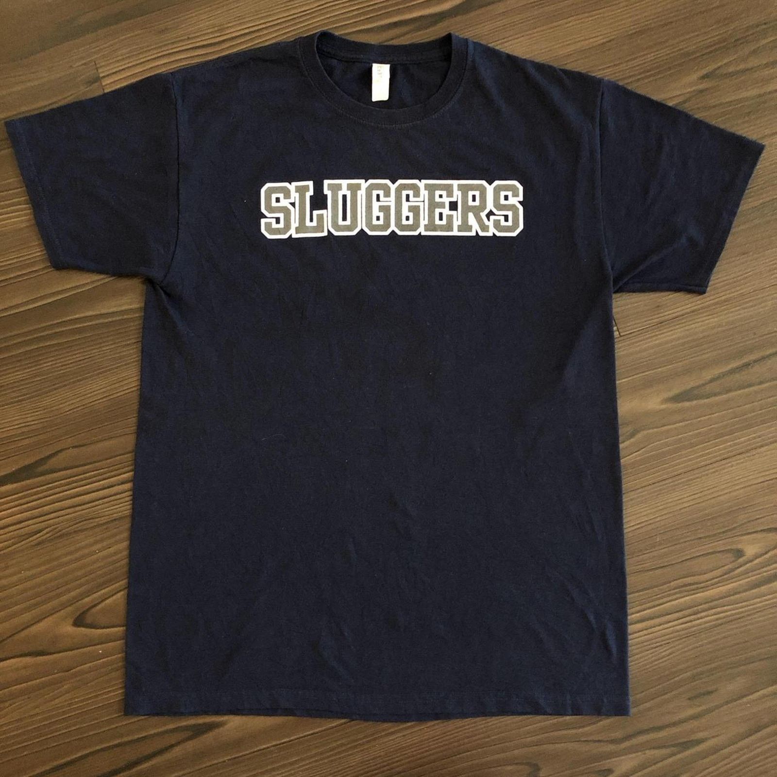 Jerzees Men’s Navy ‘Sluggers’ Graphic Number Tee Size US M / EU 48-50 / 2 - 1 Thumbnail