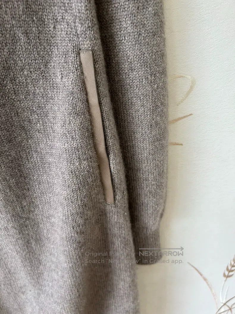 Loro Piana Loro Piana Marron color cashmere knitted dress Size XS / US 0-2 / IT 36-38 - 8 Thumbnail