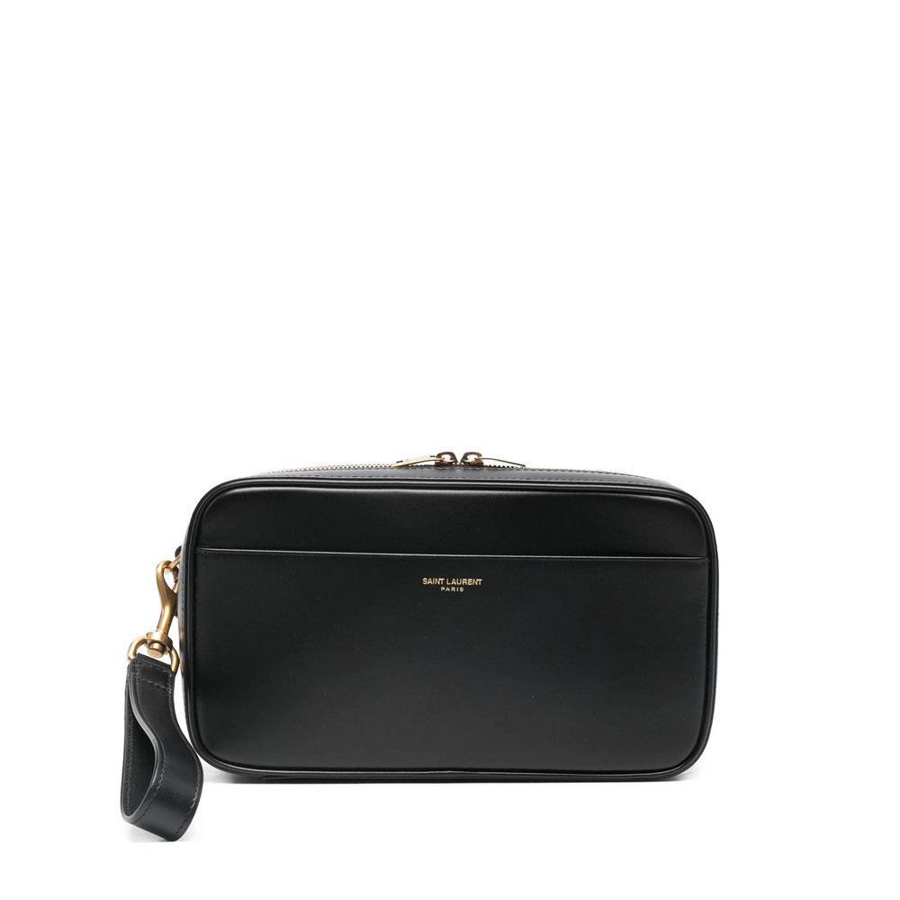 Saint Laurent BLACK Wash Bags