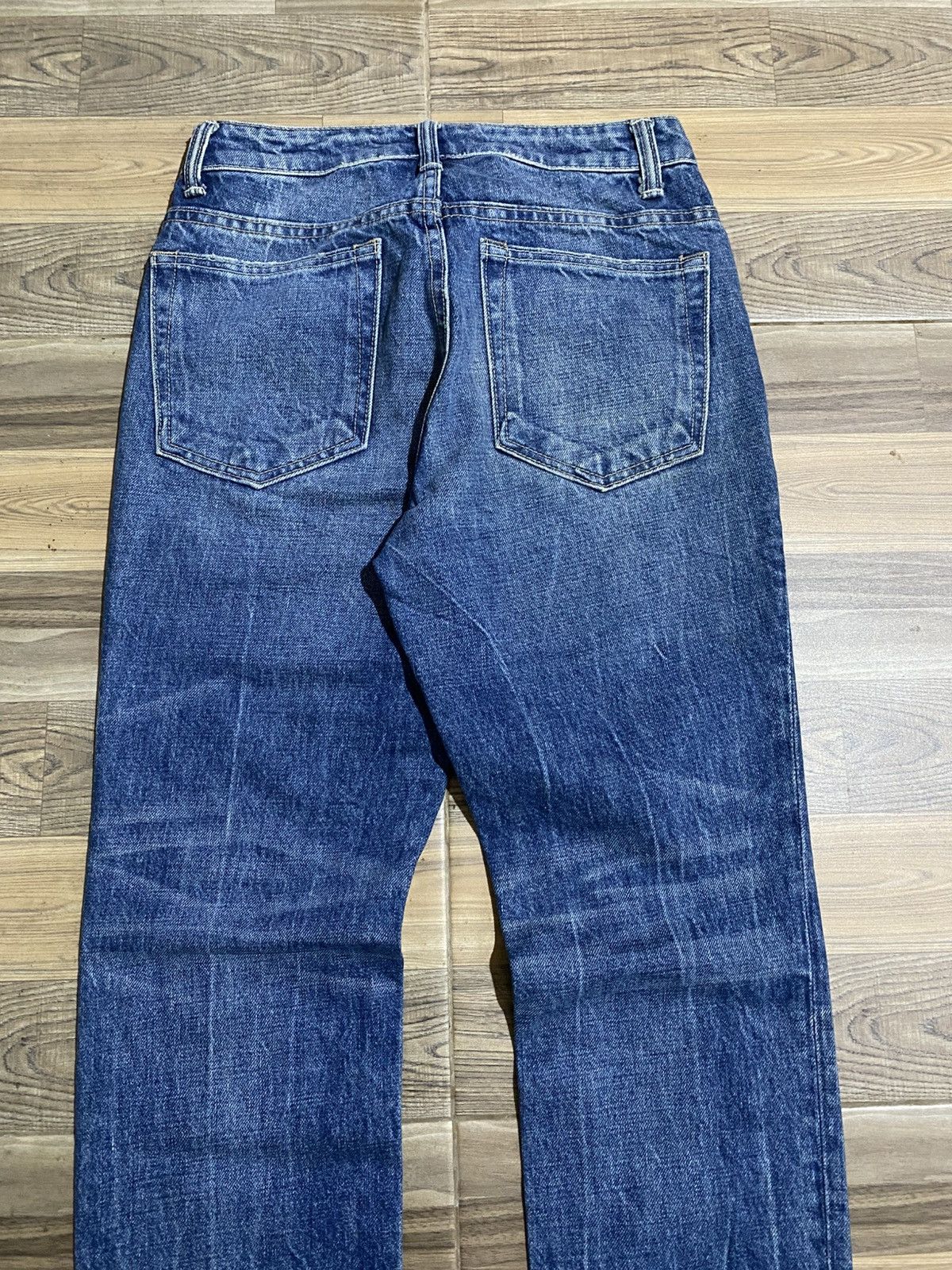 Helmut Lang HELMUT LANG HIGH RISE CROP SLIM LIGHT JACKHAMMER WASH JEANS Size 26" / US 2 / IT 38 - 10 Thumbnail