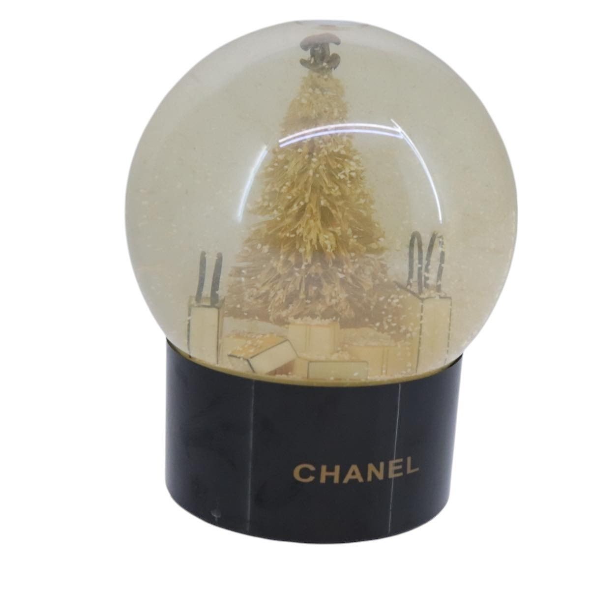 Chanel Chanel Christmas Tree Shopper Snow Globe Size ONE SIZE - 1 Thumbnail