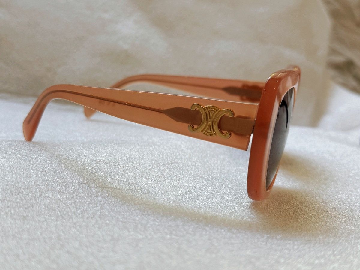 Celine Triomphe Acetate Butterfly Sunglasses - Pink Size ONE SIZE - 2 Thumbnail