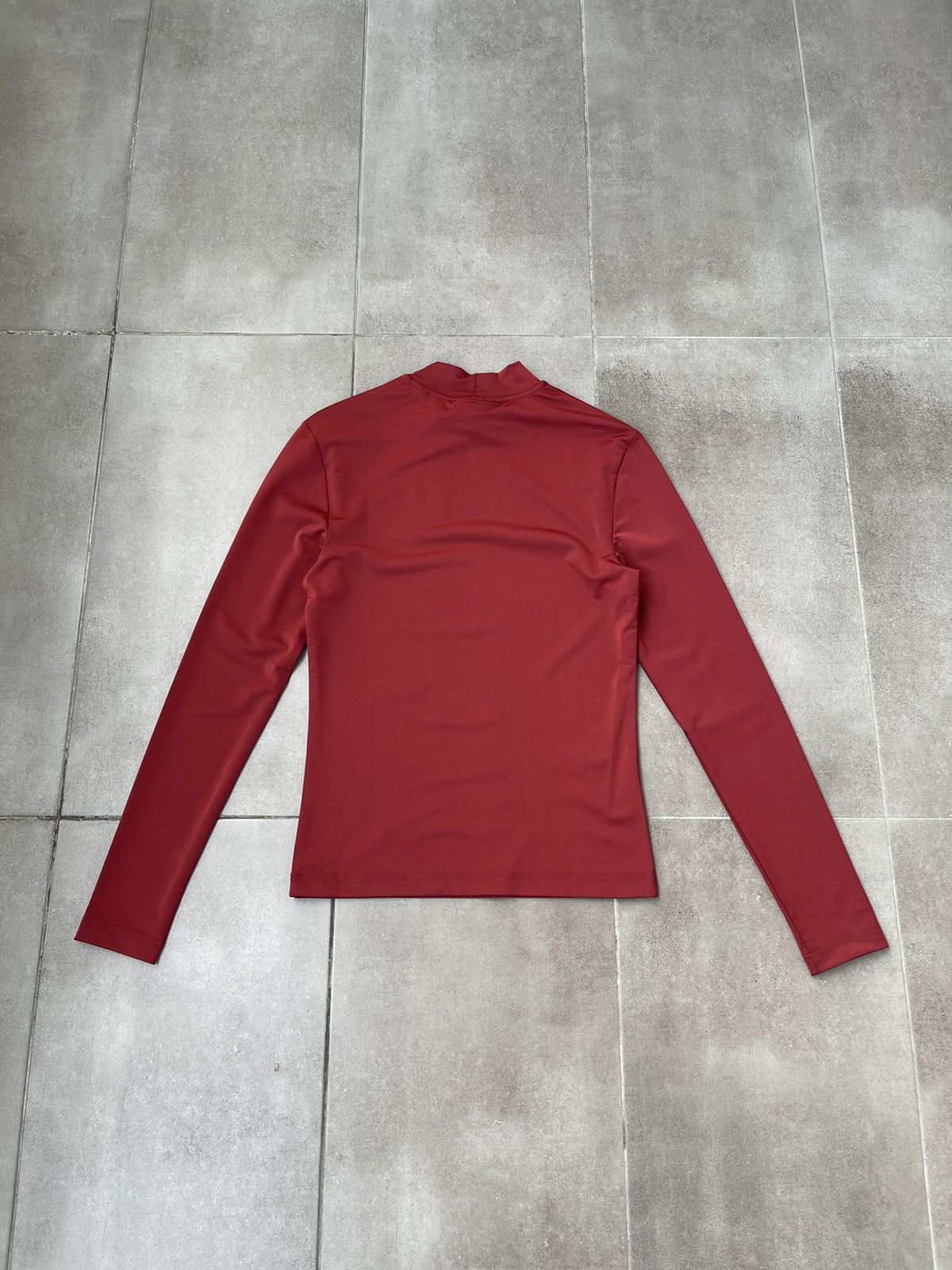 Han Kjobenhavn !DS! SS23 Han Kjobenhavn Logo Stretch Jersey Red Turtleneck Size US S / EU 44-46 / 1 - 16 Thumbnail