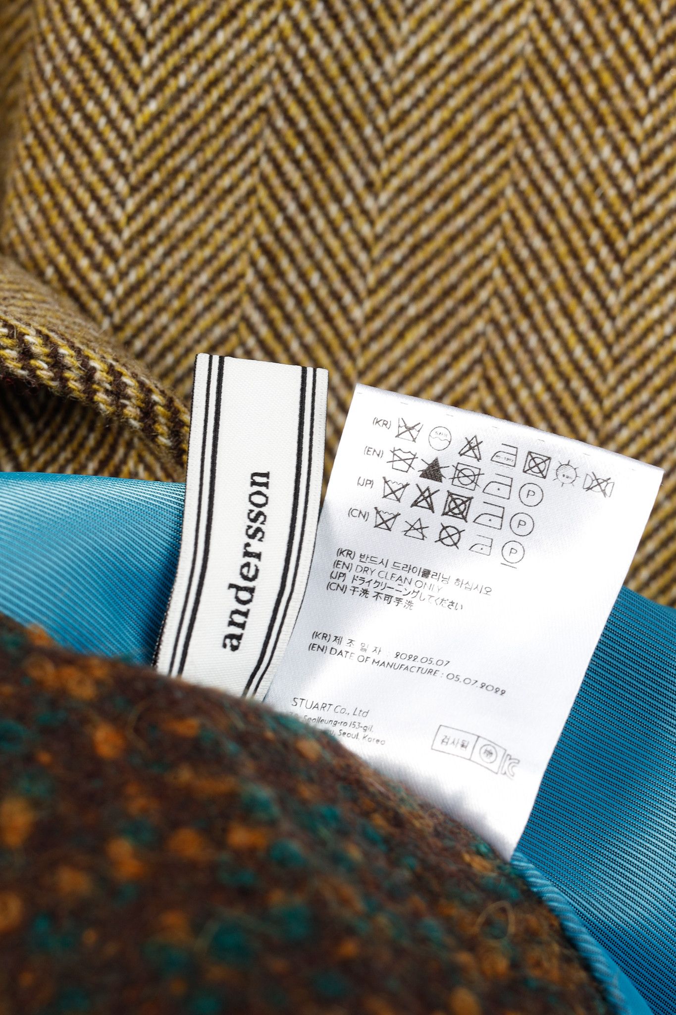 Andersson Bell Andersson Bell Chloe Brown Herringbone Back Pleats Coat Size M / US 6-8 / IT 42-44 - 13 Thumbnail