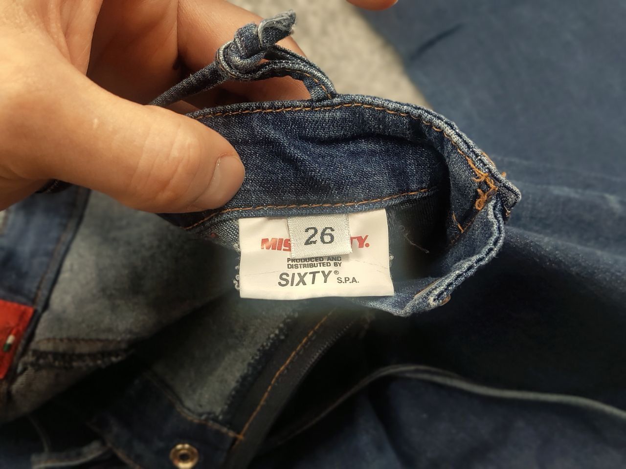 Miss Sixty Vintage Y2K Miss Sixty Low Bootcut drawstring Denim Jeans Size 28" / US 6 / IT 42 - 18 Thumbnail