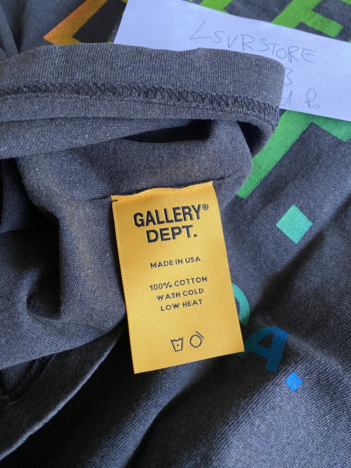 Gallery Dept. Gallery Dept. COLLECTOR S/S RAINBOW POCKET TEE MEDIUM Size US M / EU 48-50 / 2 - 7 Thumbnail