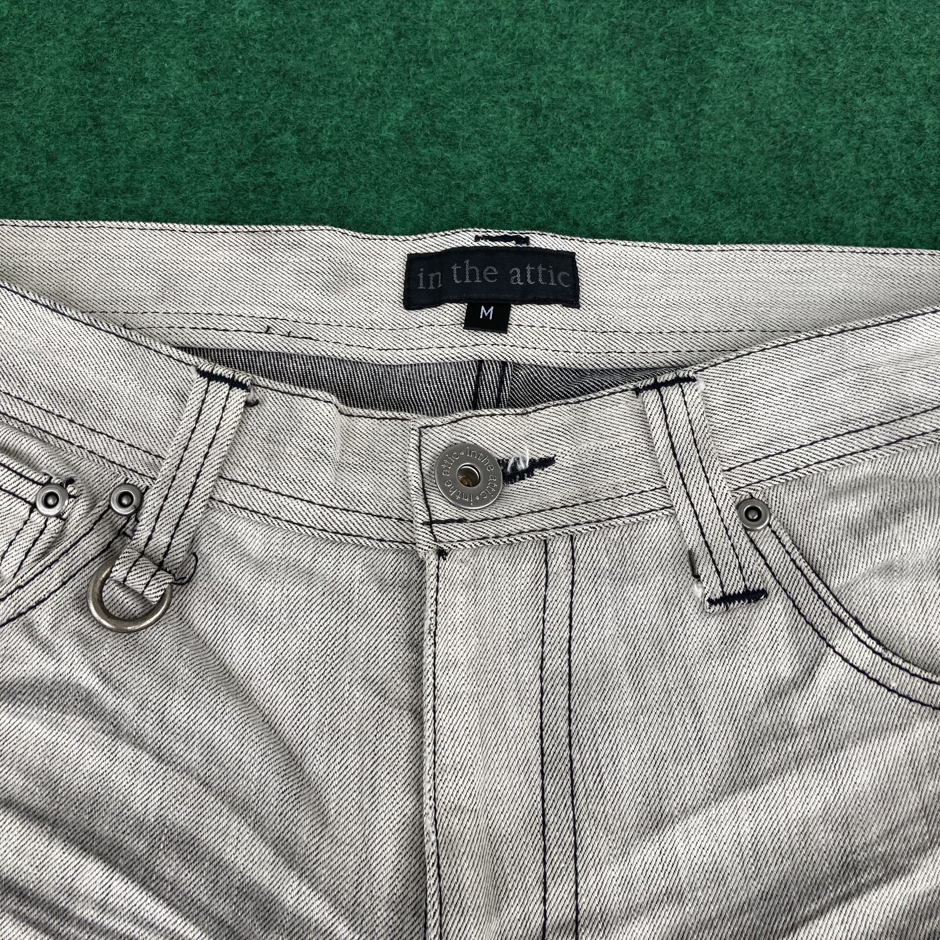 In The Attic × Japanese Brand Vtg In The Attic Pant Jeans Trouser Punk Style Streetwear Size US 32 / EU 48 - 4 Thumbnail