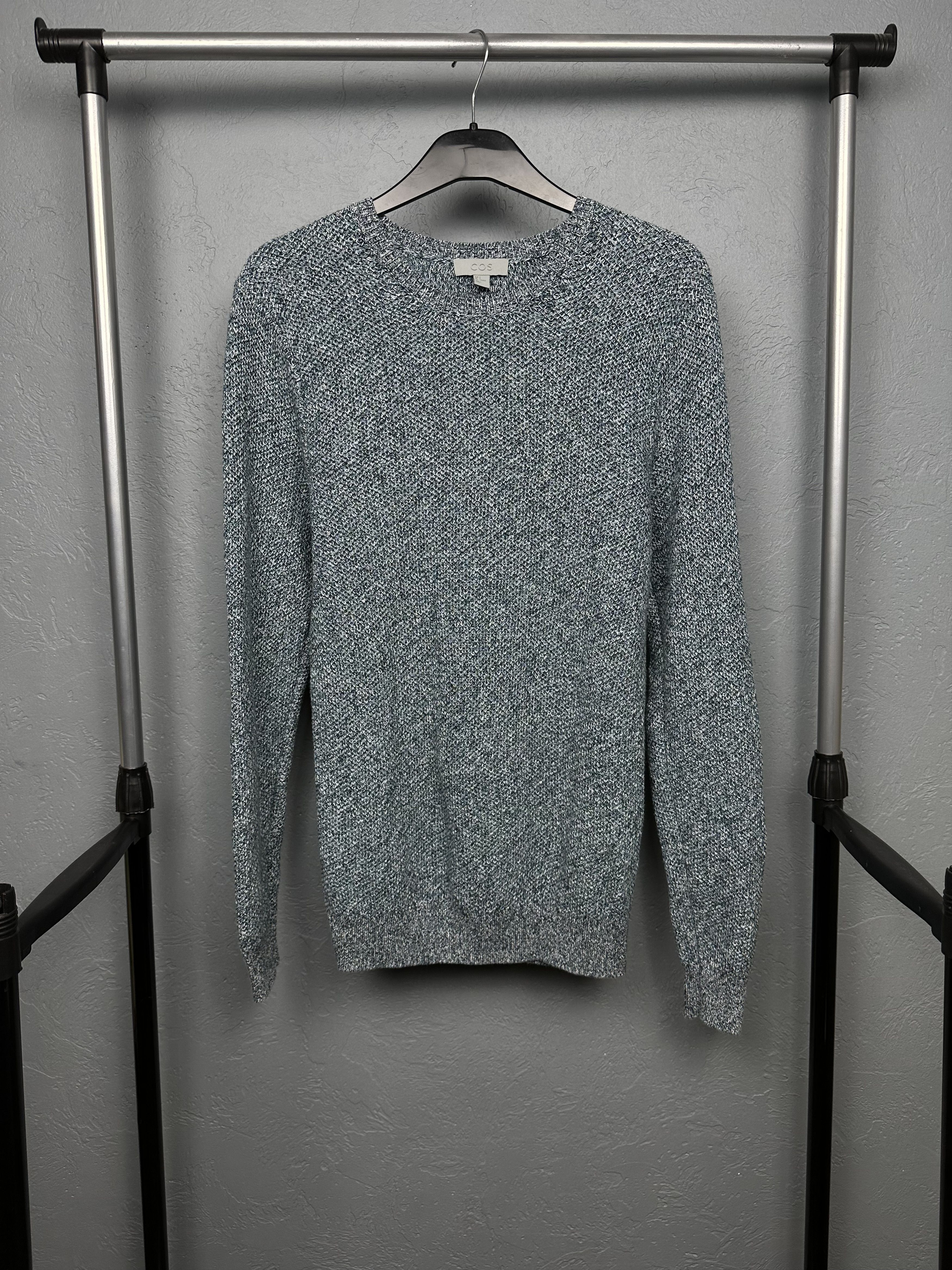 Cos Cos Mens Crew Neck LINEN Sweater Size US S / EU 44-46 / 1 - 1 Thumbnail