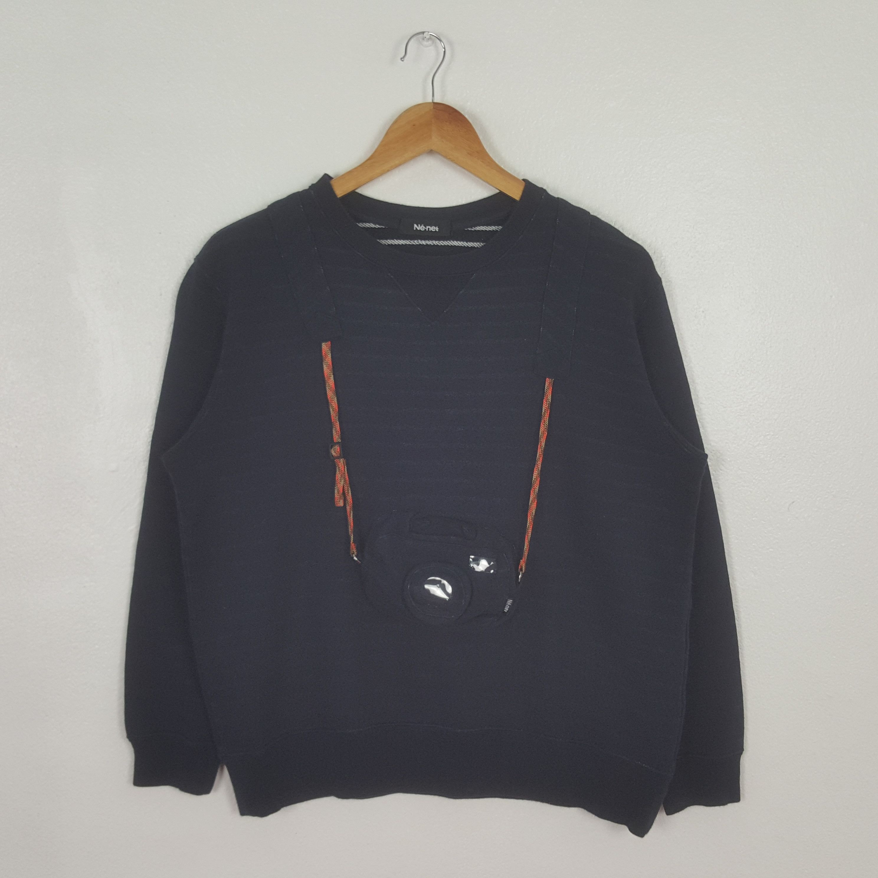 Ne-Net Vintage Ne-Net by Issey Miyake Sweatshirt C316N24 Size US M / EU 48-50 / 2 - 1 Thumbnail