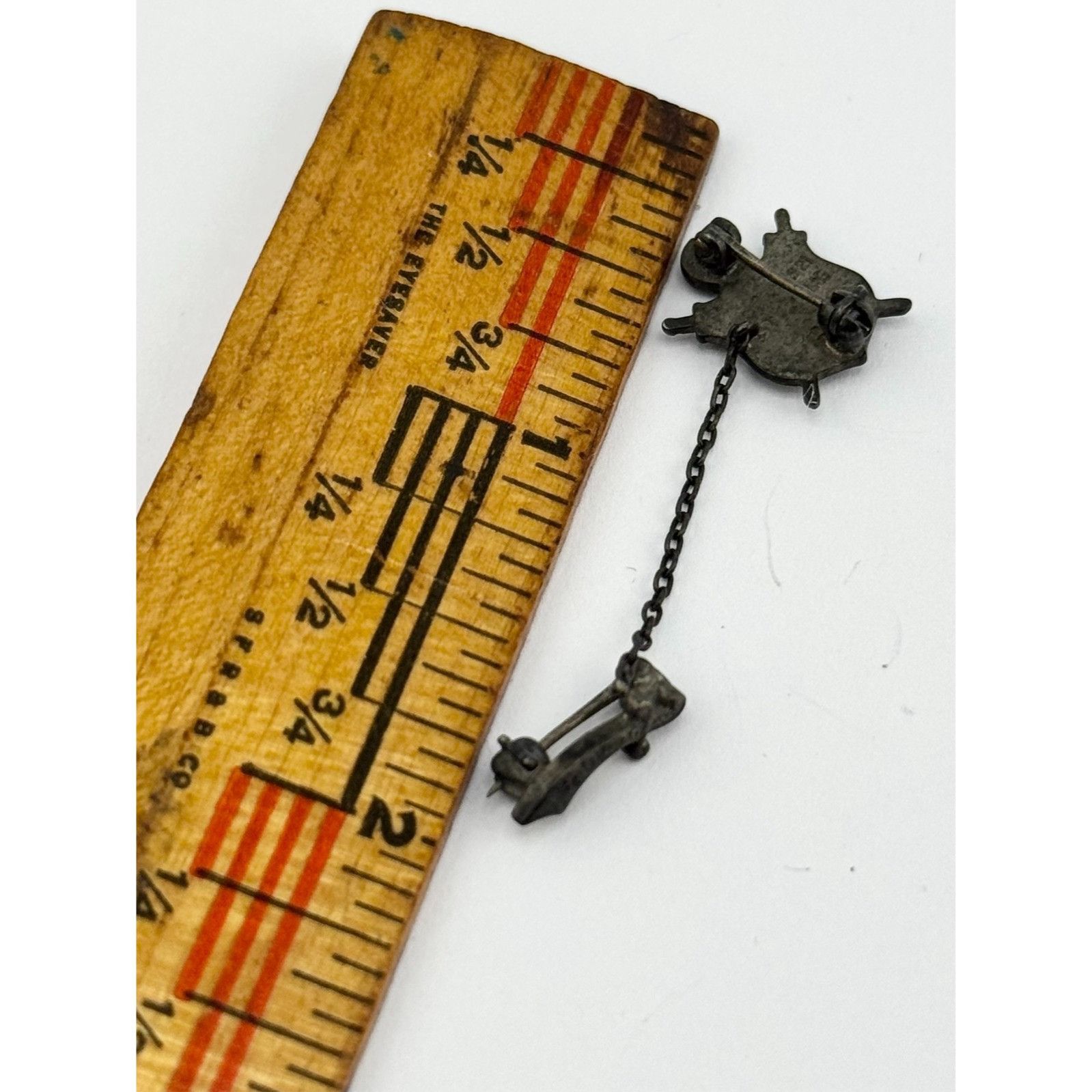 Vintage VINTAGE DEMOLAY STERLING PEARLS MASONIC YOUTH SWORD GUARD LA Size ONE SIZE - 4 Thumbnail