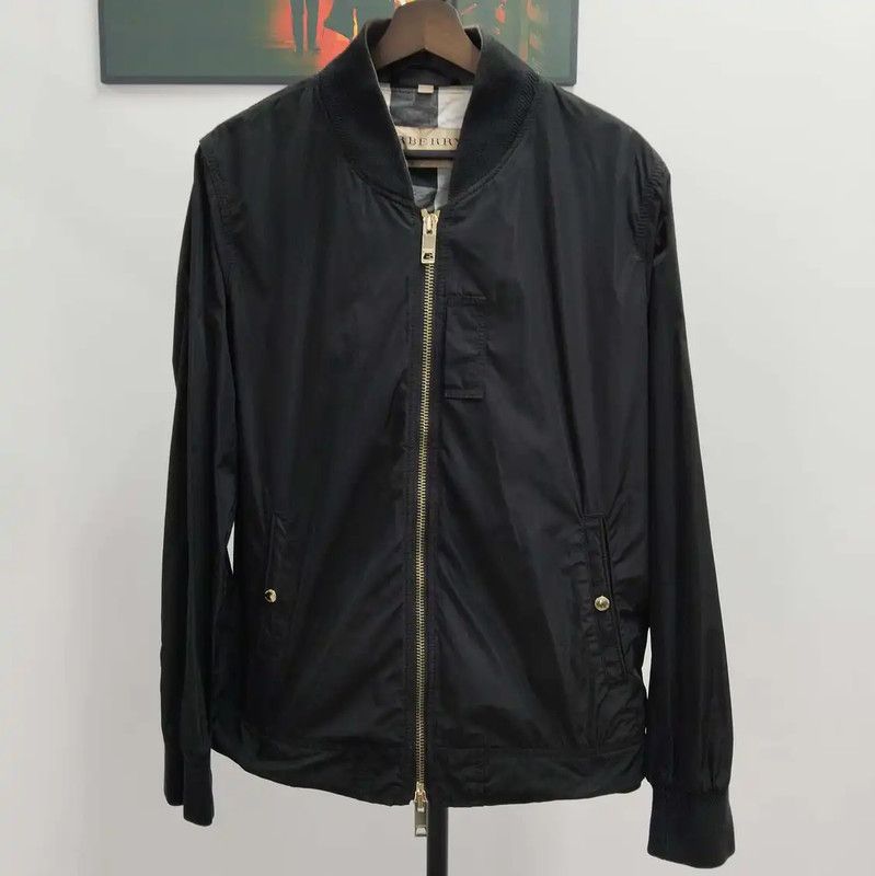 Burberry Burberry Black Short Men's Jacket Size US L / EU 52-54 / 3 - 1 Thumbnail