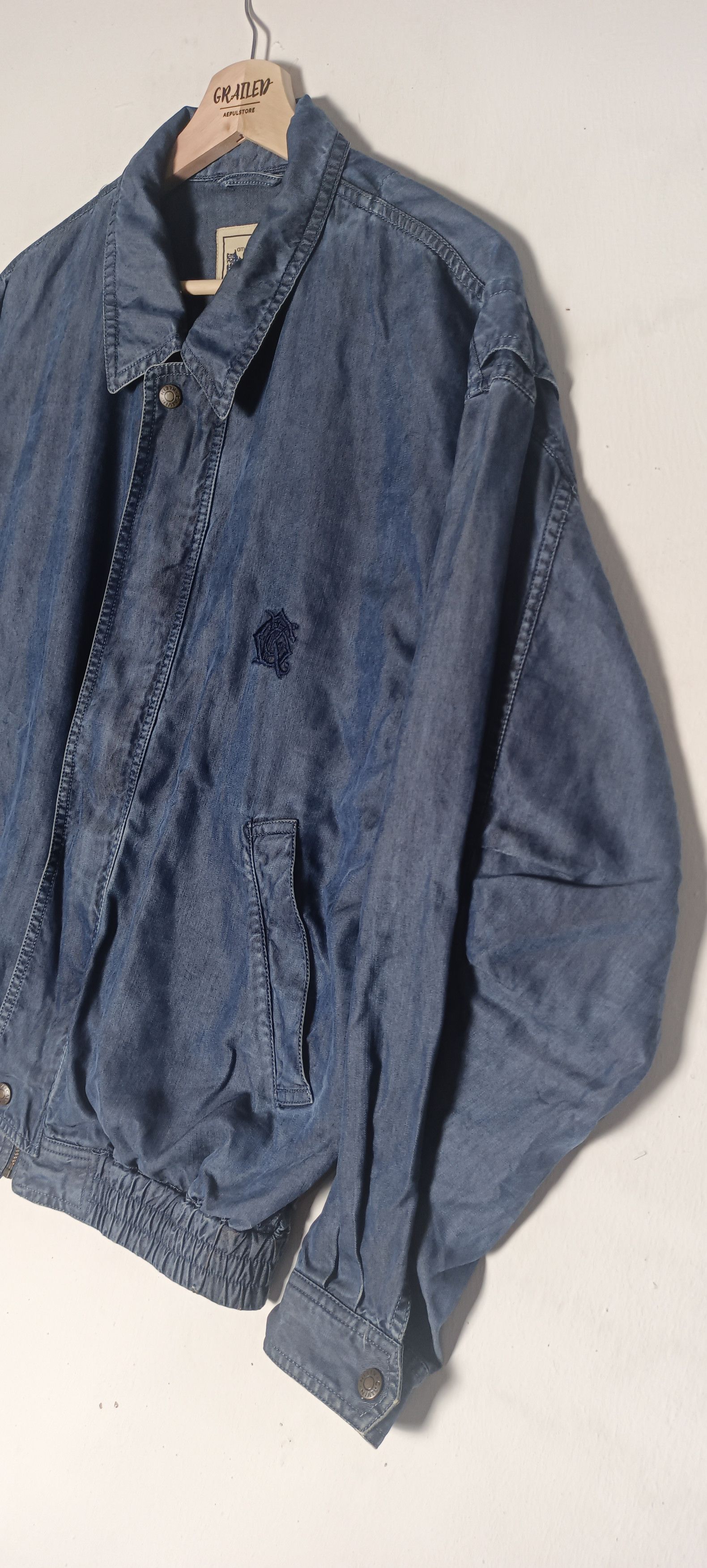 Calvin Klein × Vintage CALVIN KLEIN DENIM SHIRT BUTTON UP Size US M / EU 48-50 / 2 - 4 Thumbnail