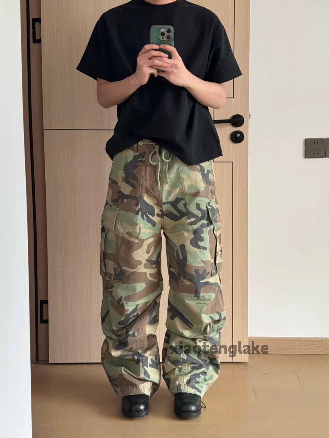 Vintage xtl supreme Stussy style loose baggy military cargo pants Size US 28 / EU 44 - 1 Thumbnail