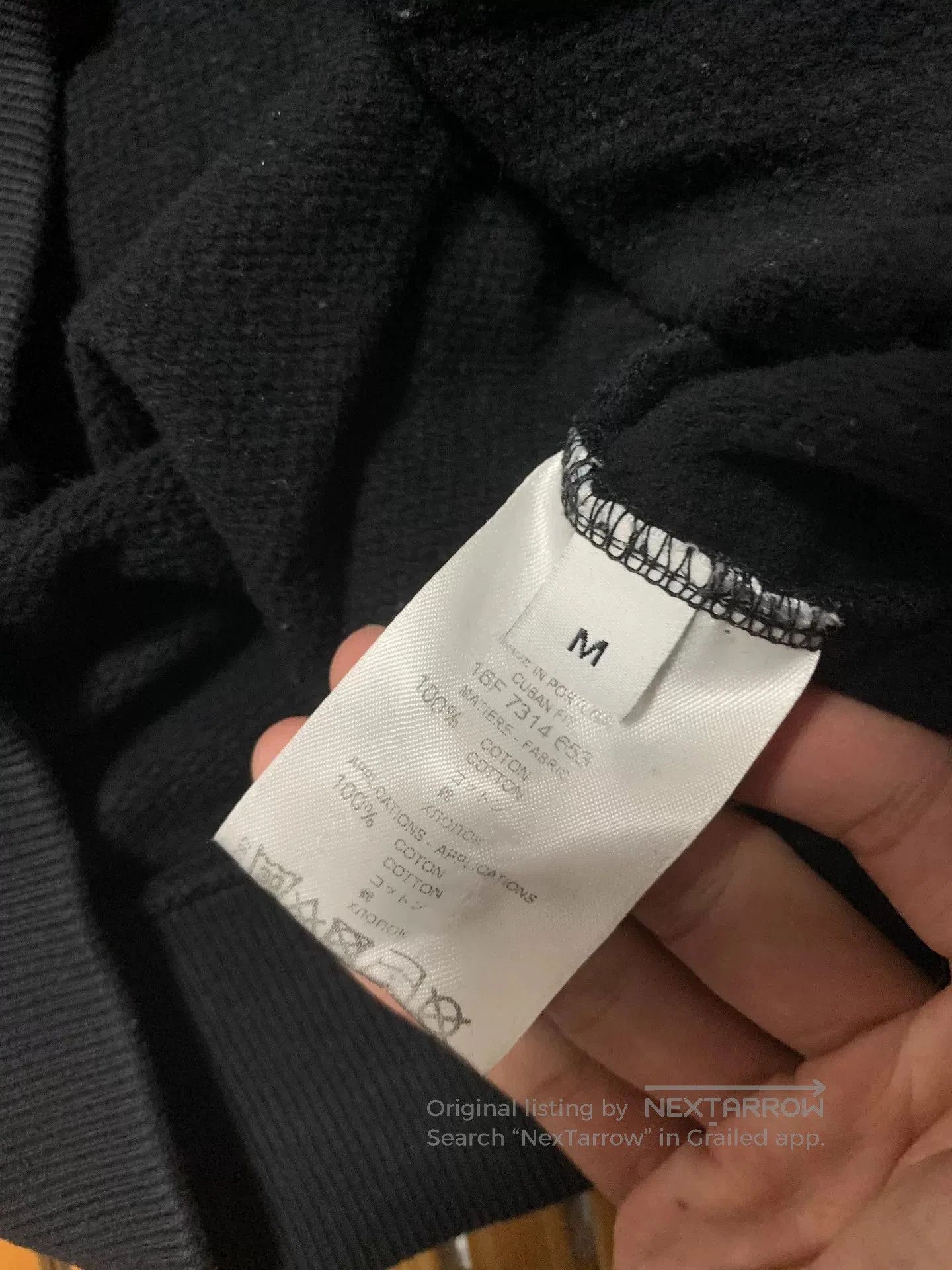 Givenchy Givenchy Montage Flag Patch Sweatshirt. Size US M / EU 48-50 / 2 - 4 Thumbnail
