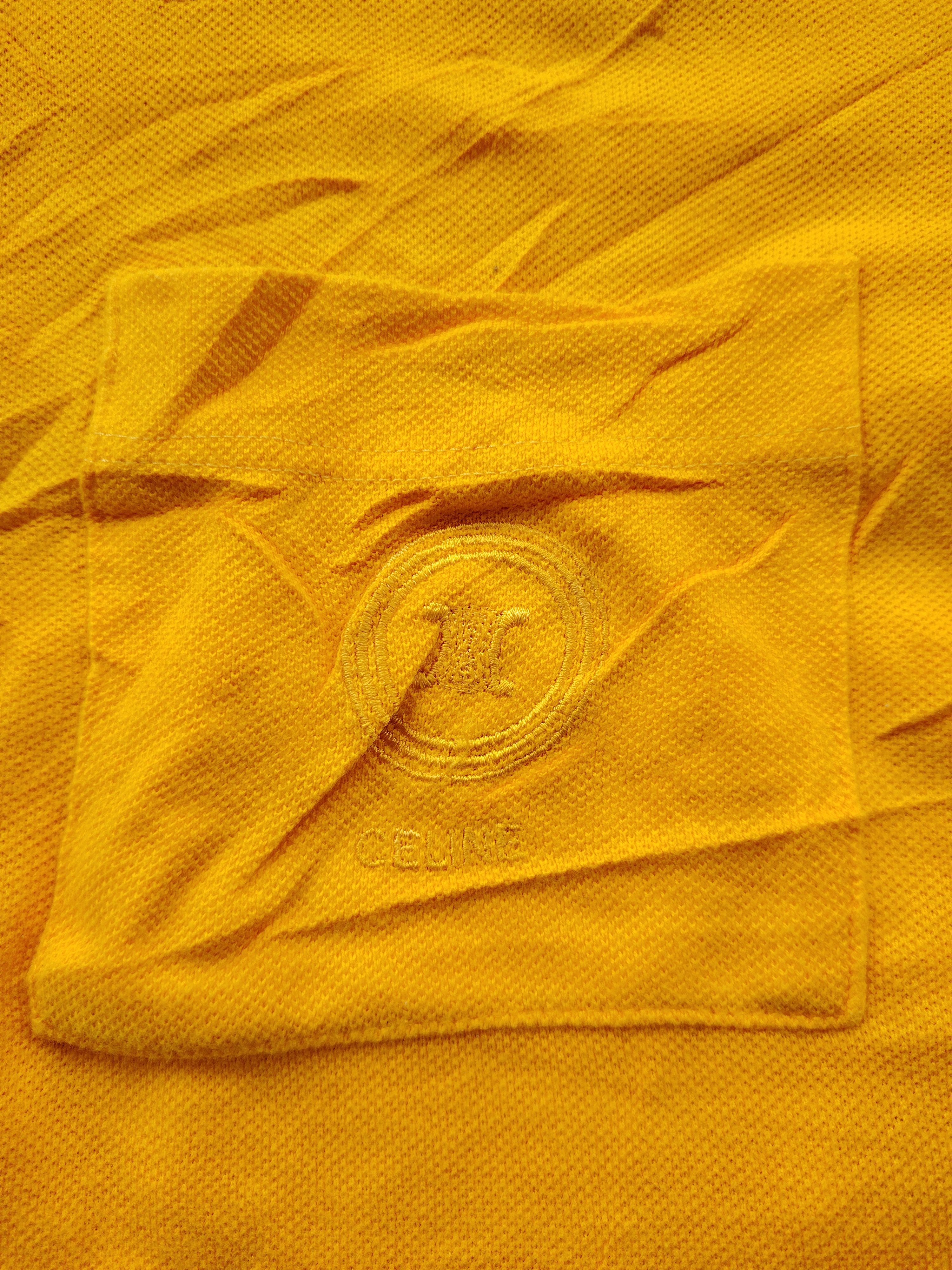 Celine Vintage Celine Paris Polo Shirt Size US L / EU 52-54 / 3 - 4 Thumbnail