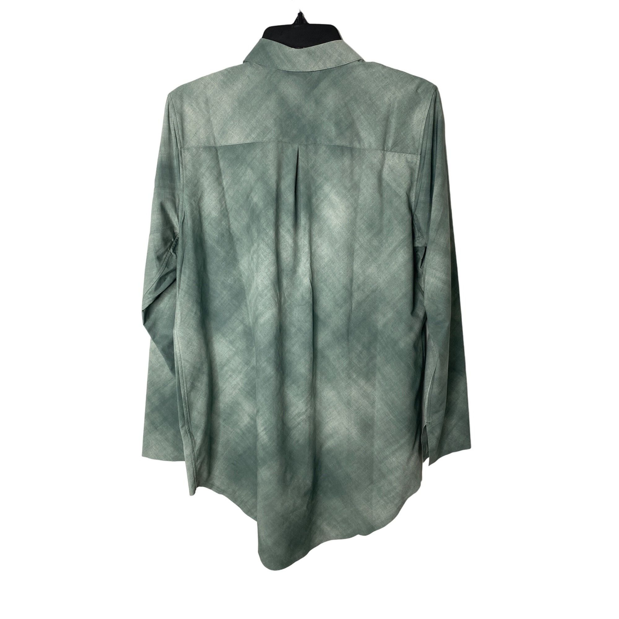 Athleta ATHLETA WOMEN'S URBANITE GREEN PRINTED TOP SZ M Size M / US 6-8 / IT 42-44 - 2 Thumbnail