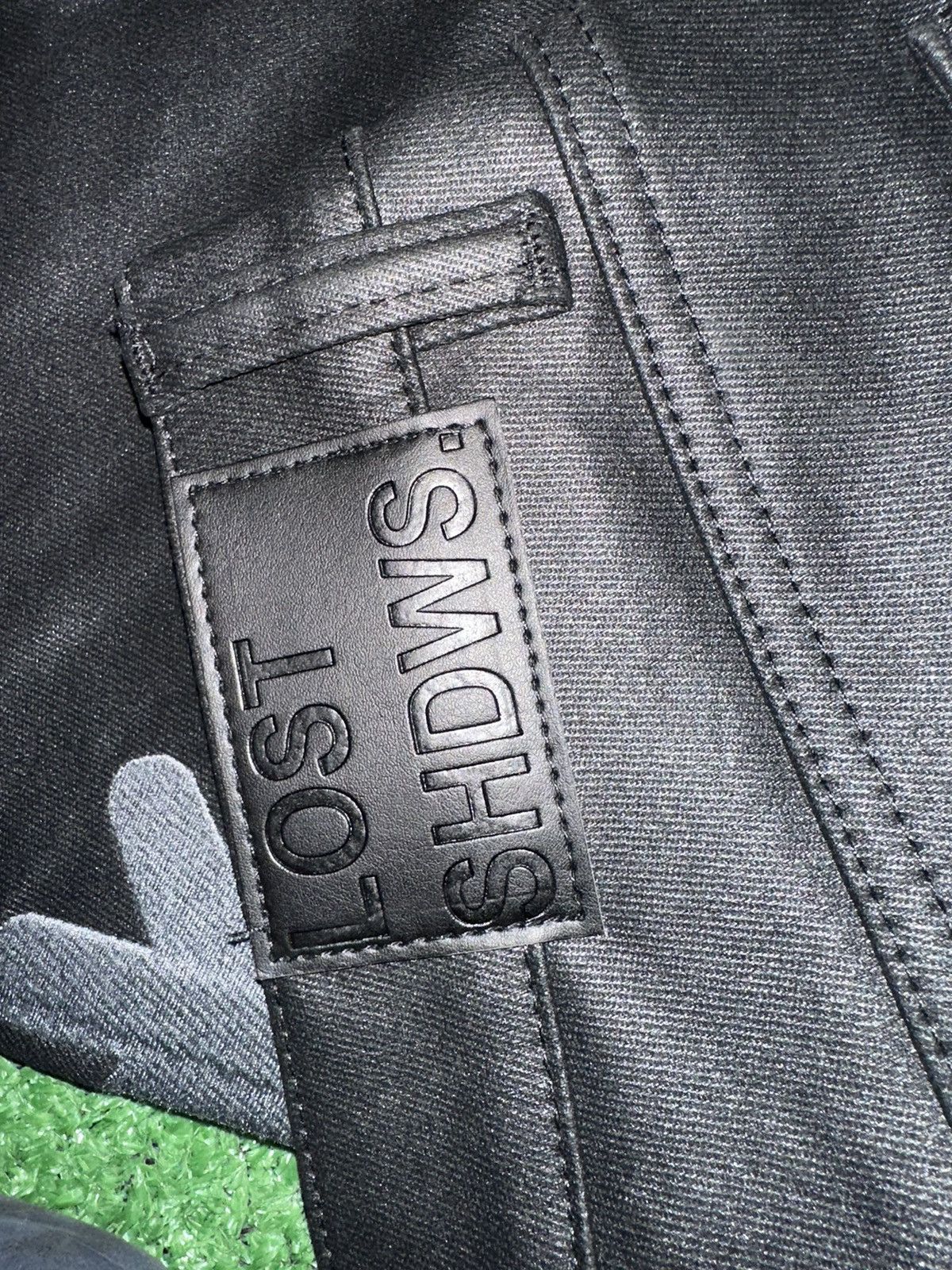 LOSTSHDWS Lostshwds Black Wax Jeans Size US 32 / EU 48 - 4 Thumbnail