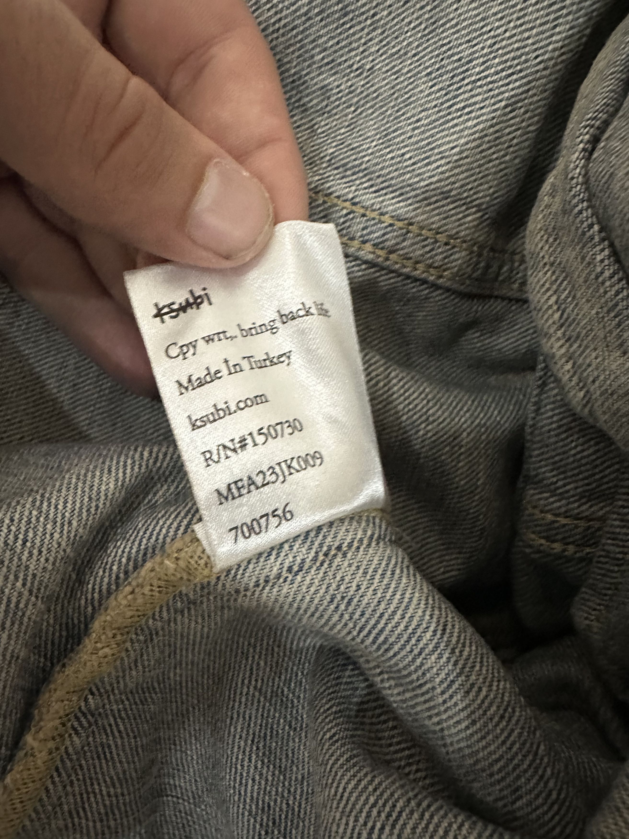 Ksubi Ksubi Heritage Repair Denim Jacket XXLarge Size US XXL / EU 58 / 5 - 11 Thumbnail