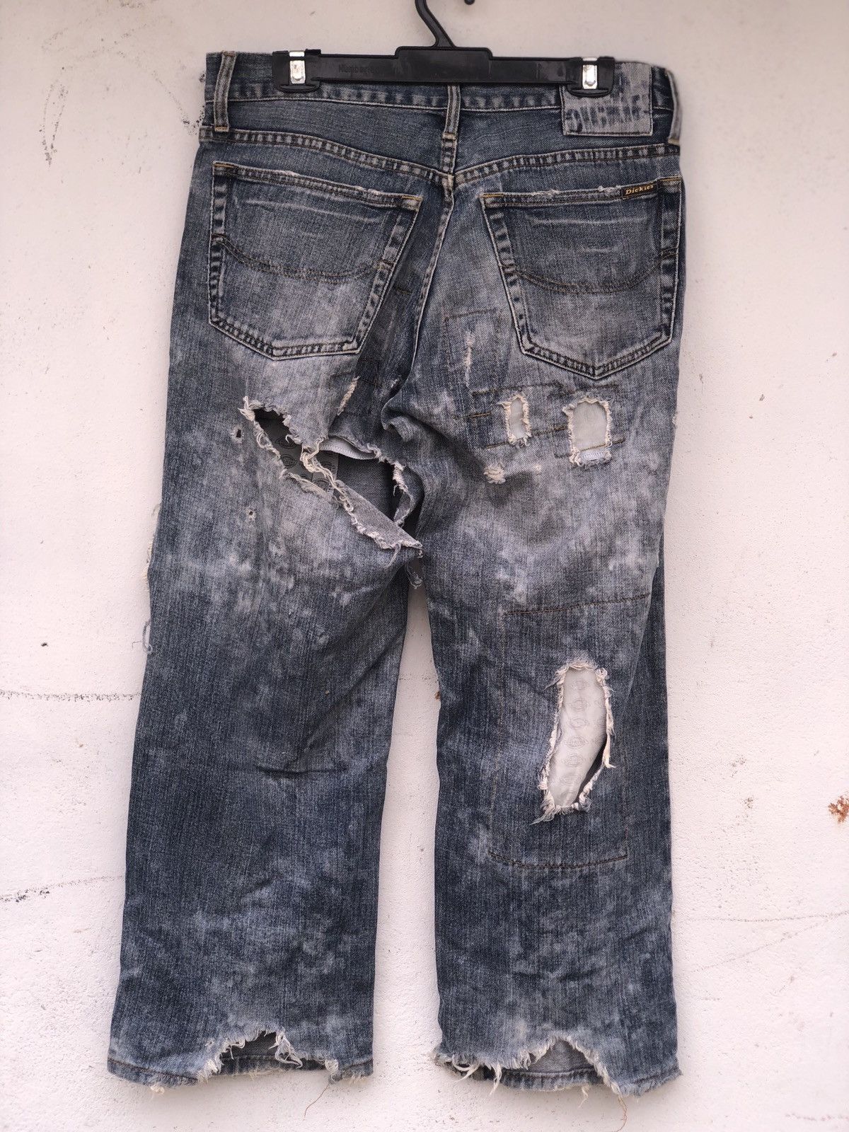 Dickies 🔥Distressed Dickies Denim Panst Size US 33 - 2 Thumbnail