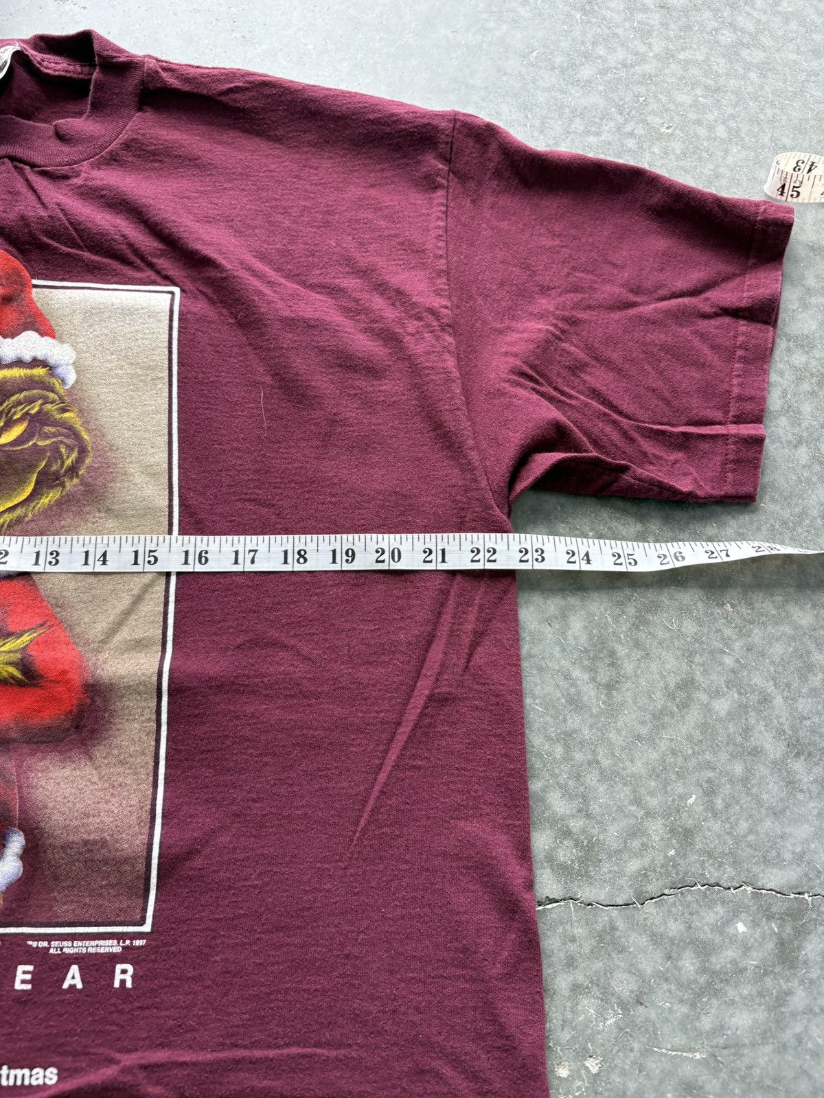 Vintage Vintage 90s Grinchwear Graphic Tee Dr Seuss Size US XL / EU 56 / 4 - 6 Thumbnail