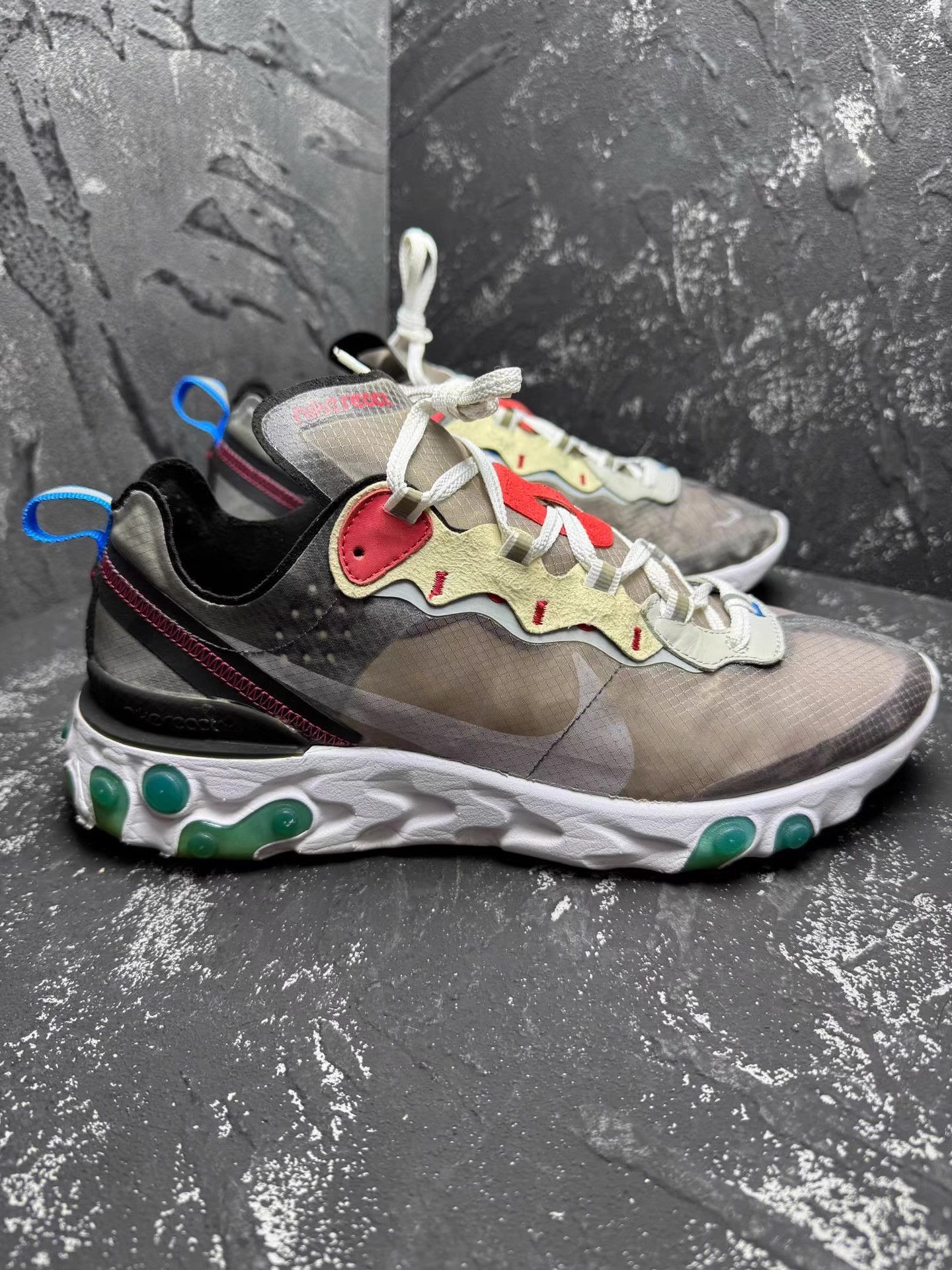 Nike Nike React 87 Undercover Grey Blue Q10 Size US 10 / EU 43 - 6 Thumbnail