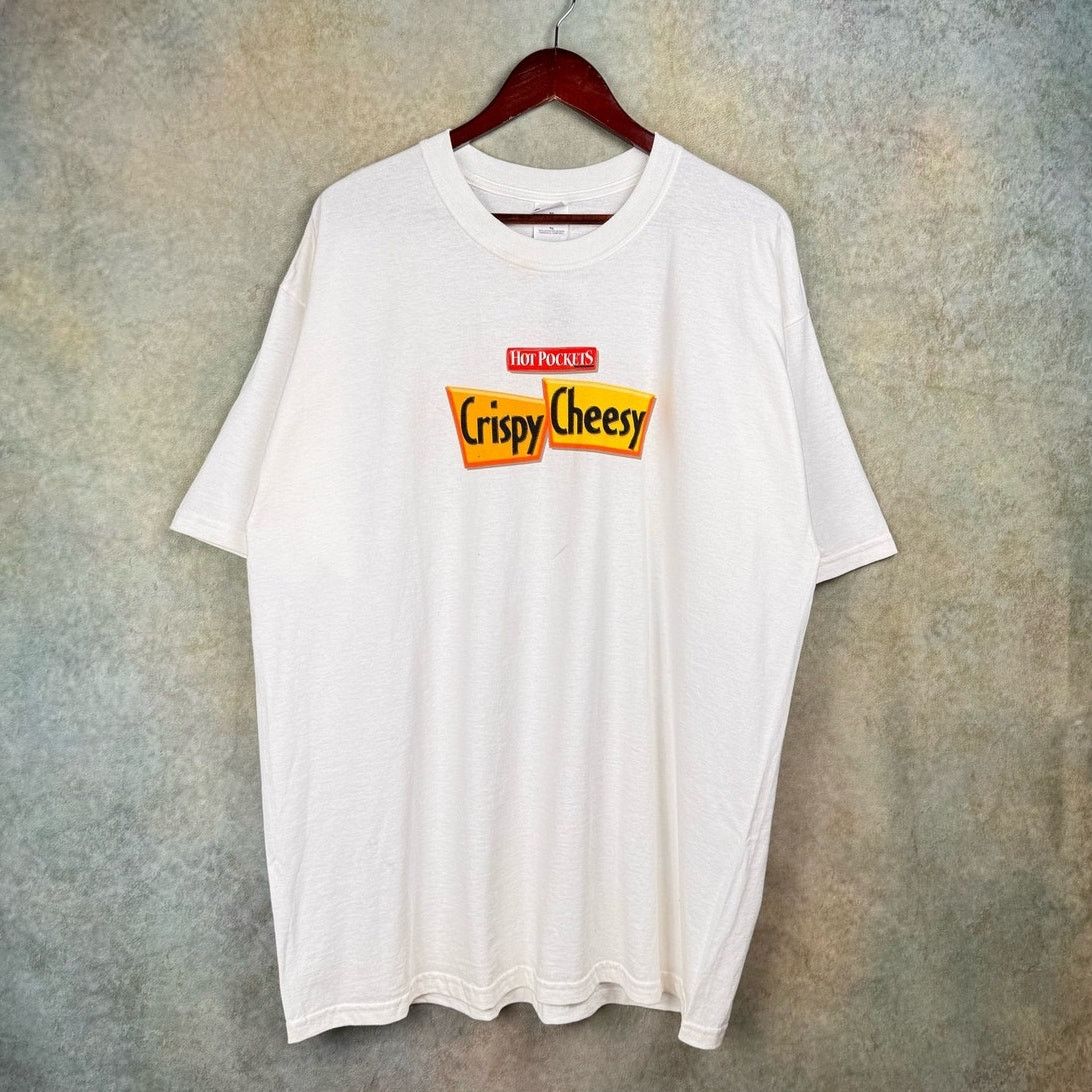 Vintage VTG 90s Hot Pockets T Shirt Mens Sz XL White Size US XL / EU 56 / 4 - 2 Thumbnail