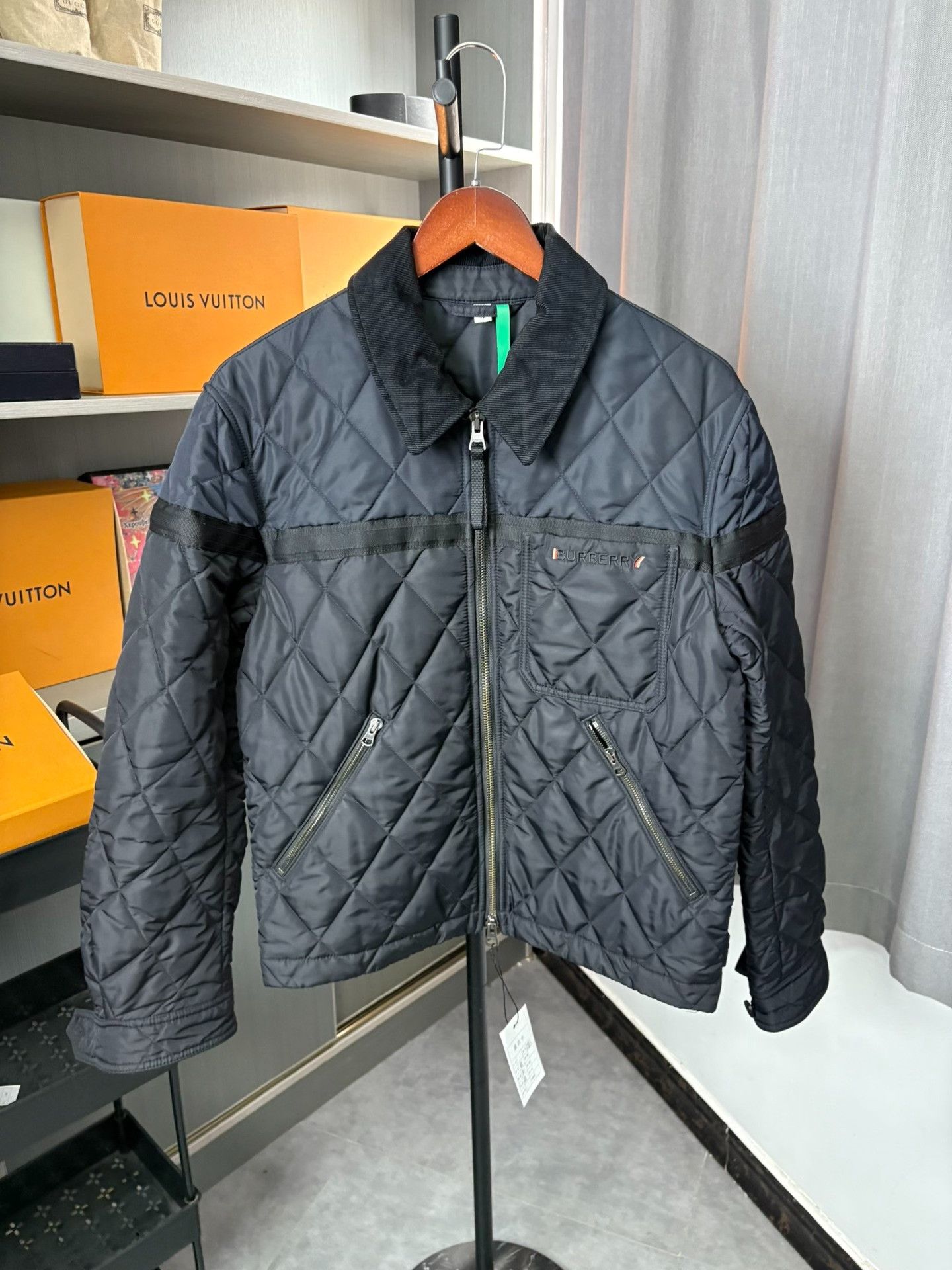 Burberry Burberry Cotton Black Heavy Coat XS Men Size US XS / EU 42 / 0 - 1 Thumbnail